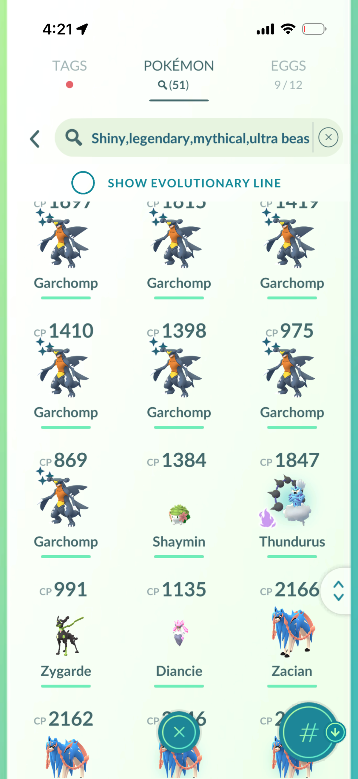 IAMARMORED account 51 Shiny/Legendary & 716k Stardust
