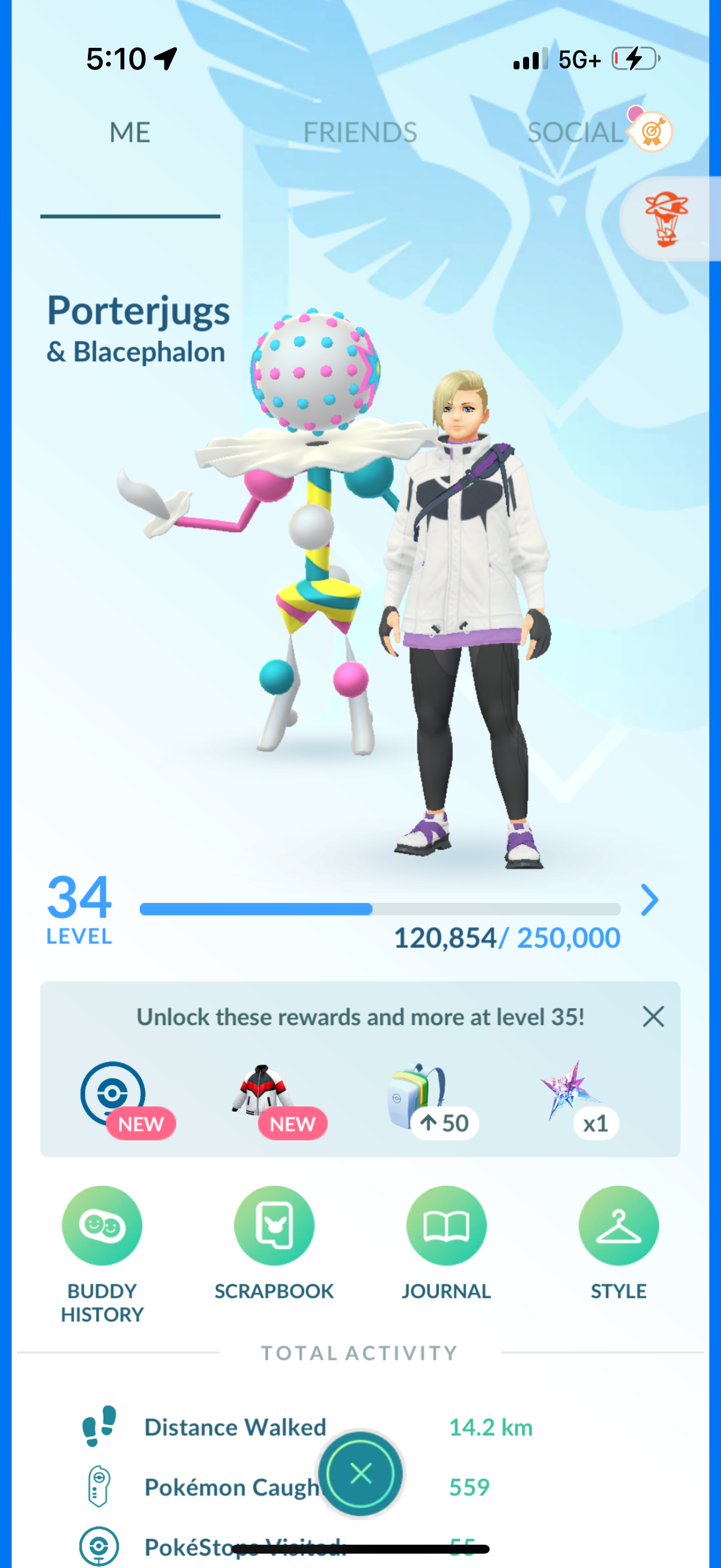 PorterJugs account (42 Shiny/Legendary)