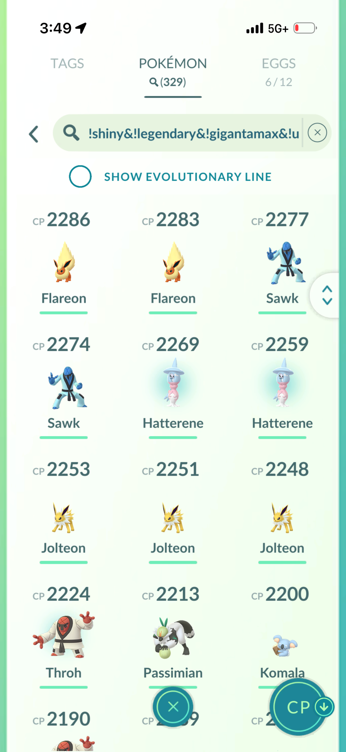 SoloParty account 38 Shiny/Legendary & 790k Stardust