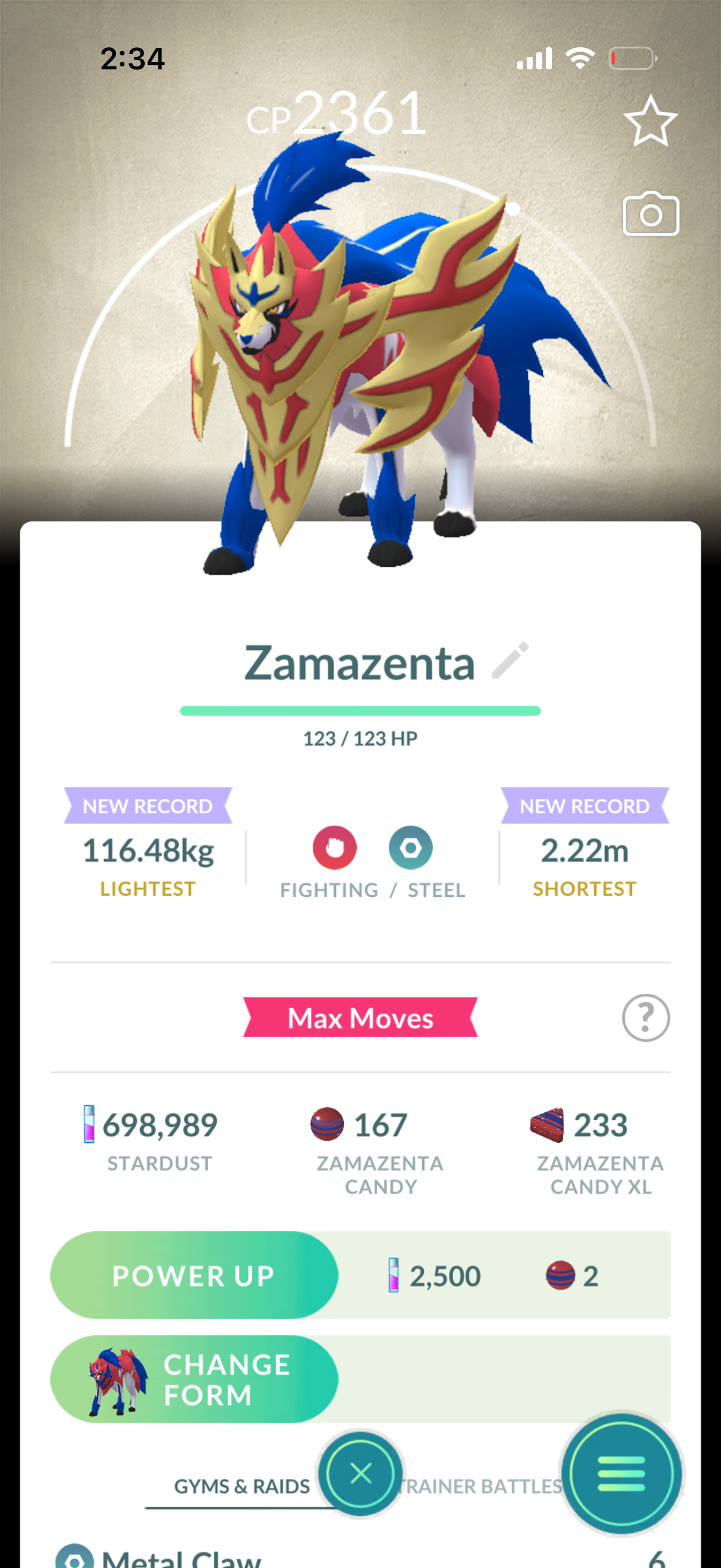 KillBillTrilogy account (44 Shiny/Legendary)