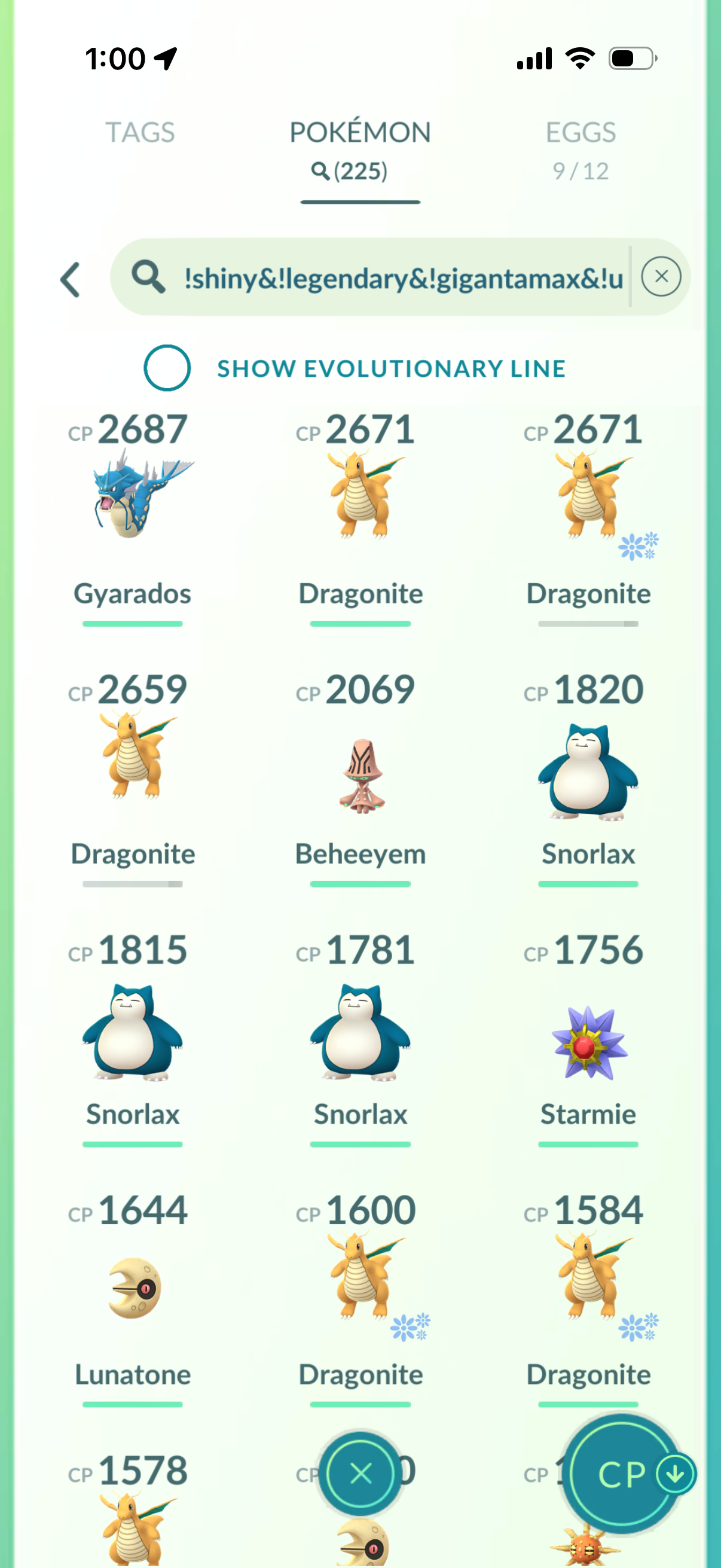 SpecialtyPIZZA account (19 Shiny/Legendary & 186k stardust)
