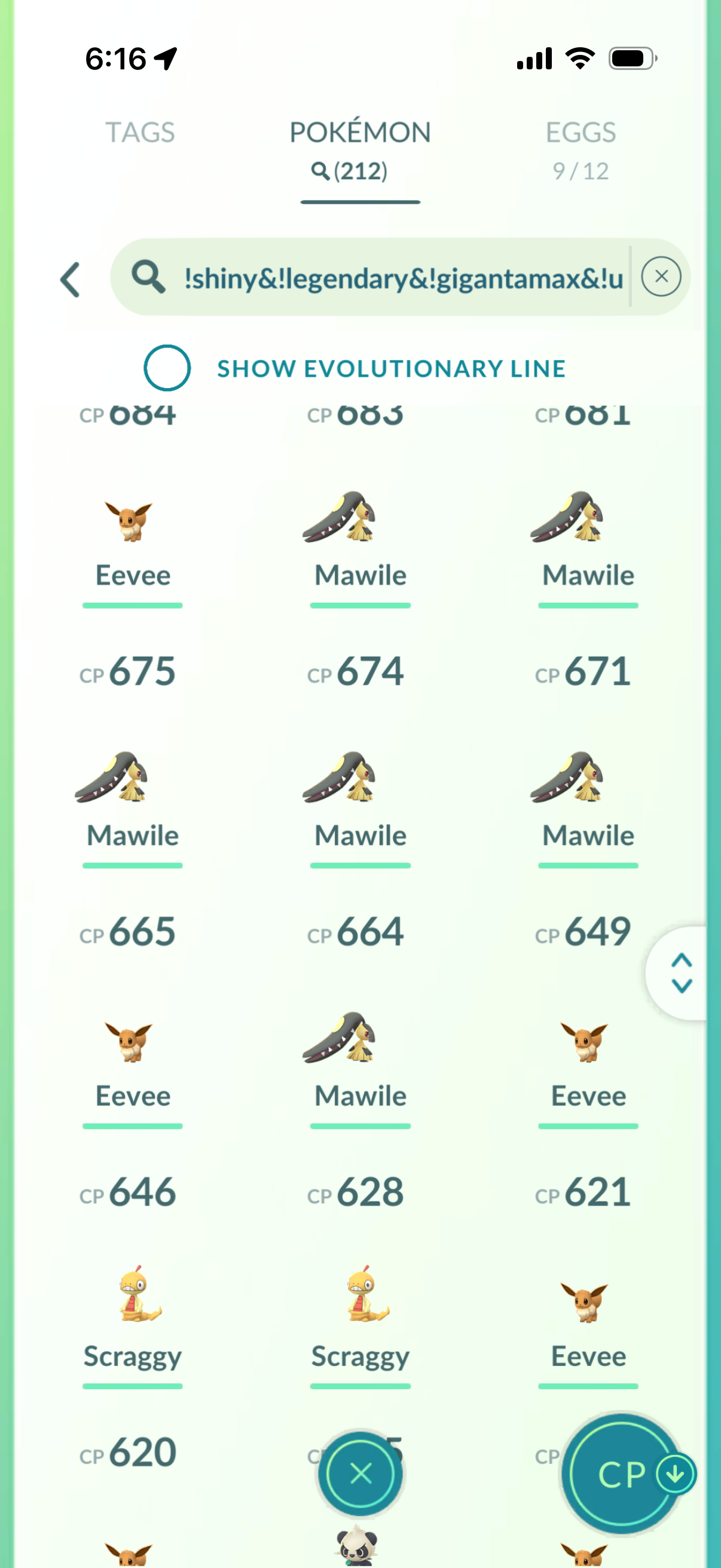 SoloParty account (19 Shiny/Legendary 482k stardust)