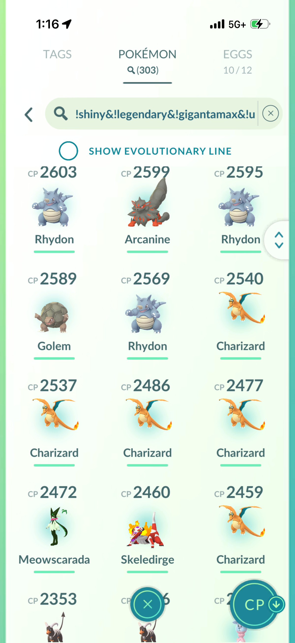 Level99Hunter account 35 Shiny/Legendary & 1m Stardust