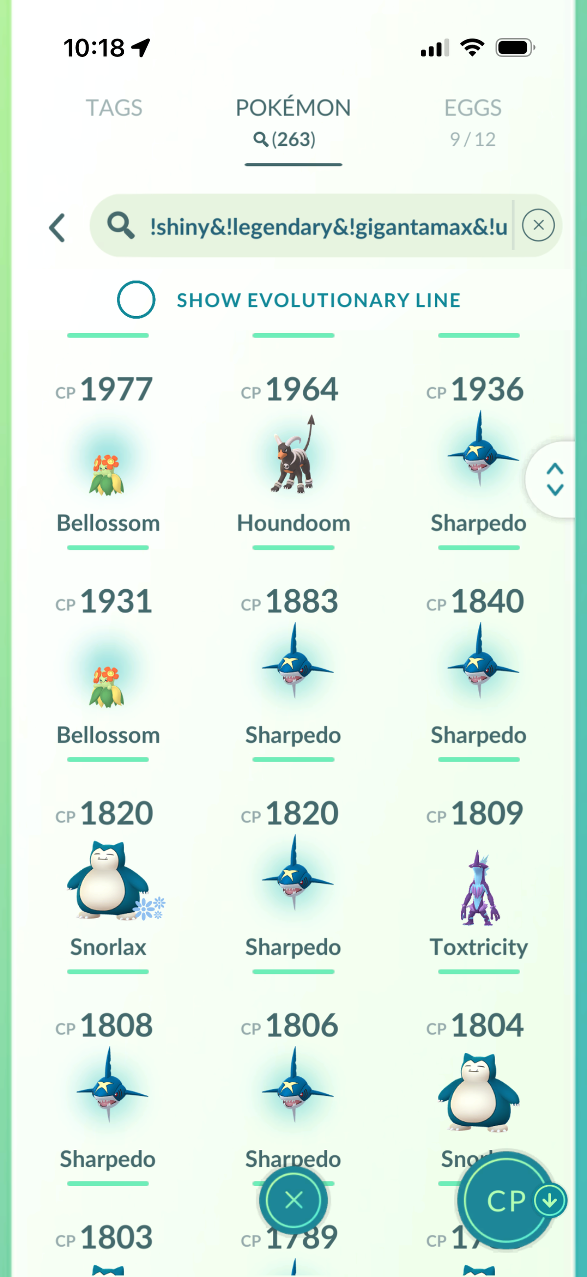 JudgeMVP26 account (52 Shiny/Legendary and 822k Stardust)