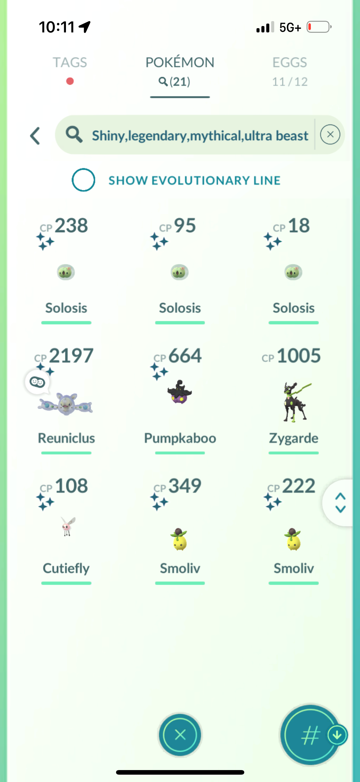 28Team101 account (21 shiny)