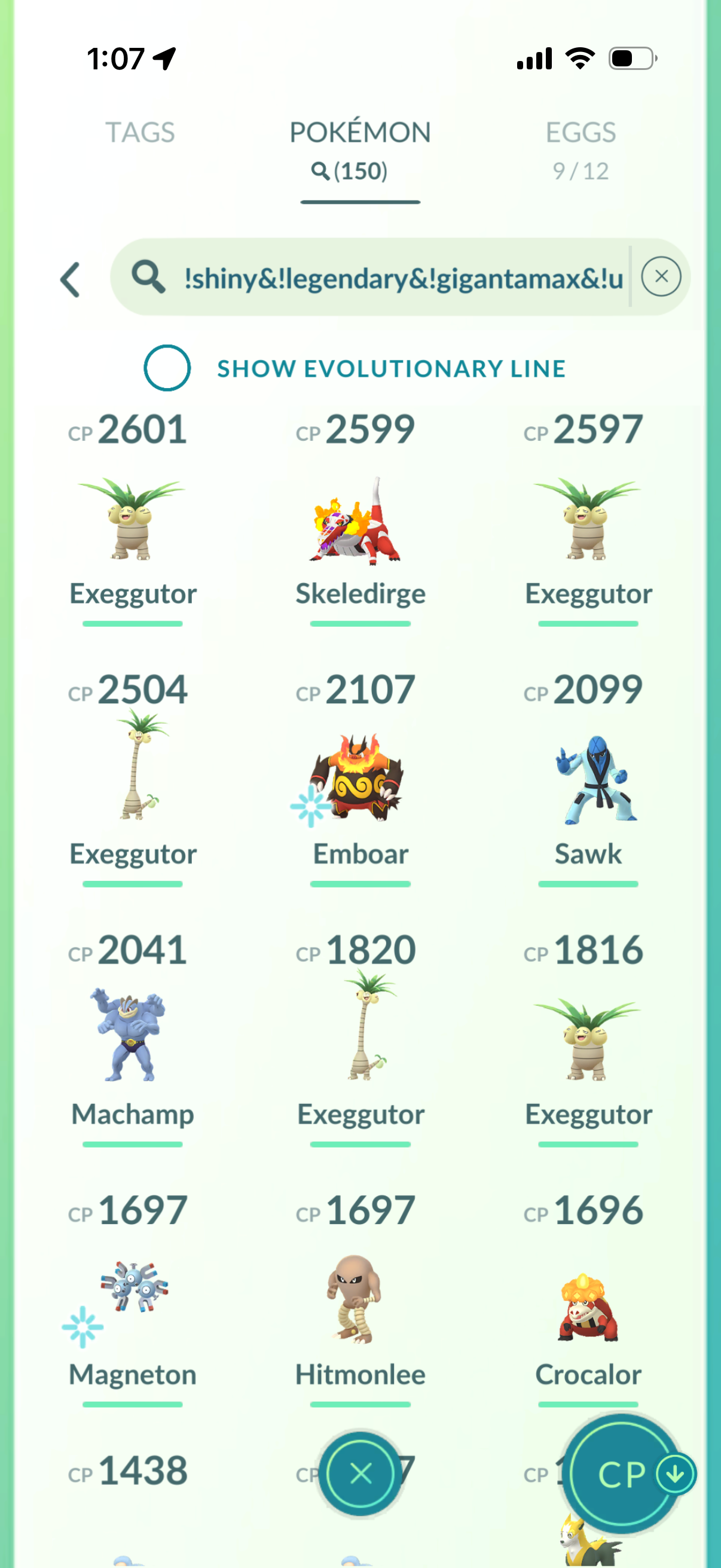 WWIII2026 account (48 Shiny/Legendary 1.8m stardust)