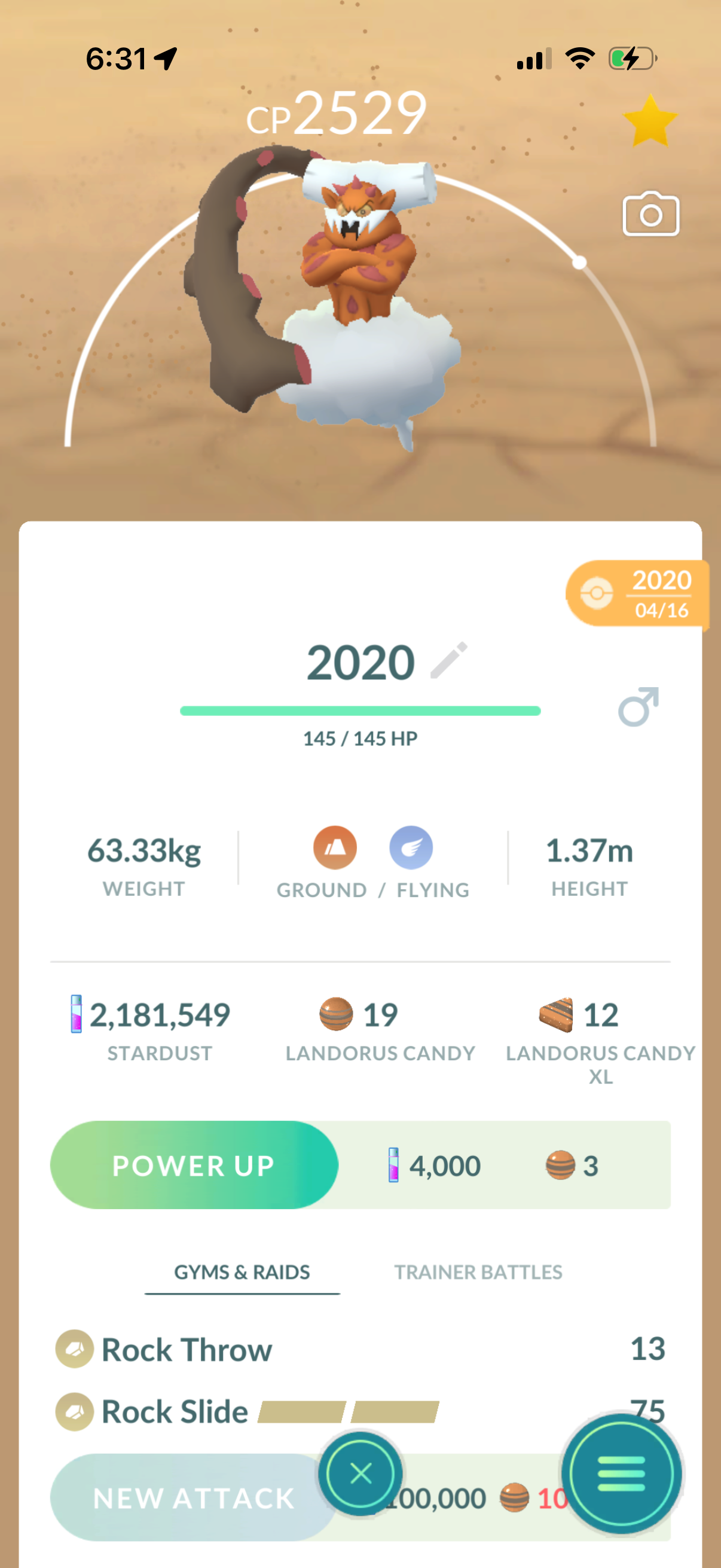 Kuma 2016 account (368 Shiny/Legendary)