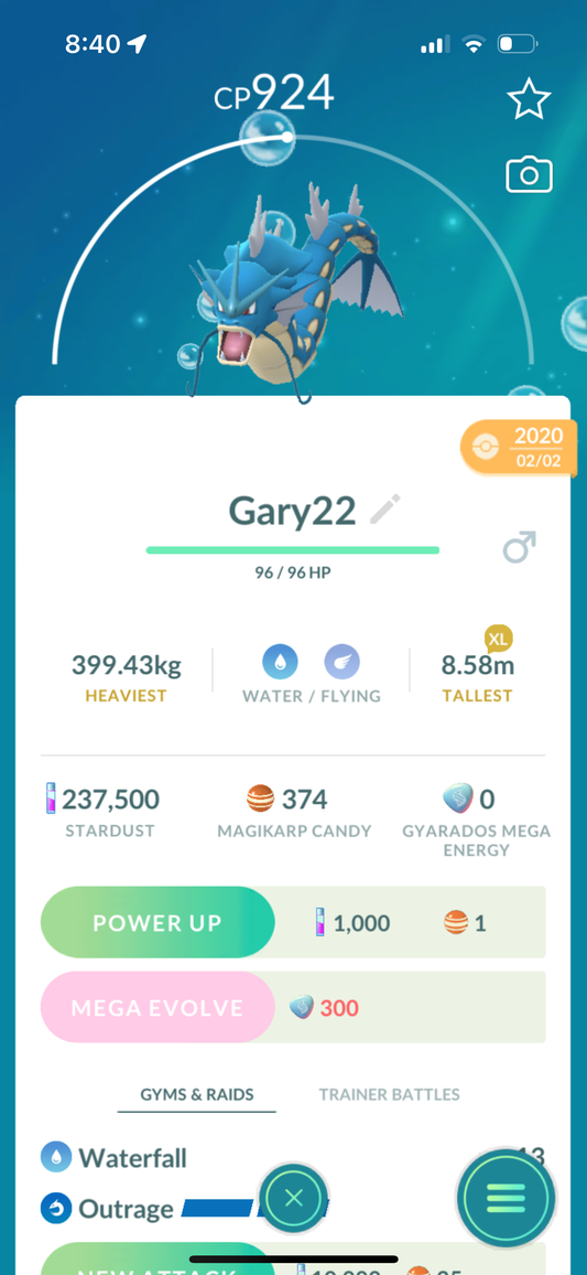 Gyarados Trade Buy 3 Get 1 Free (caught in 2020)