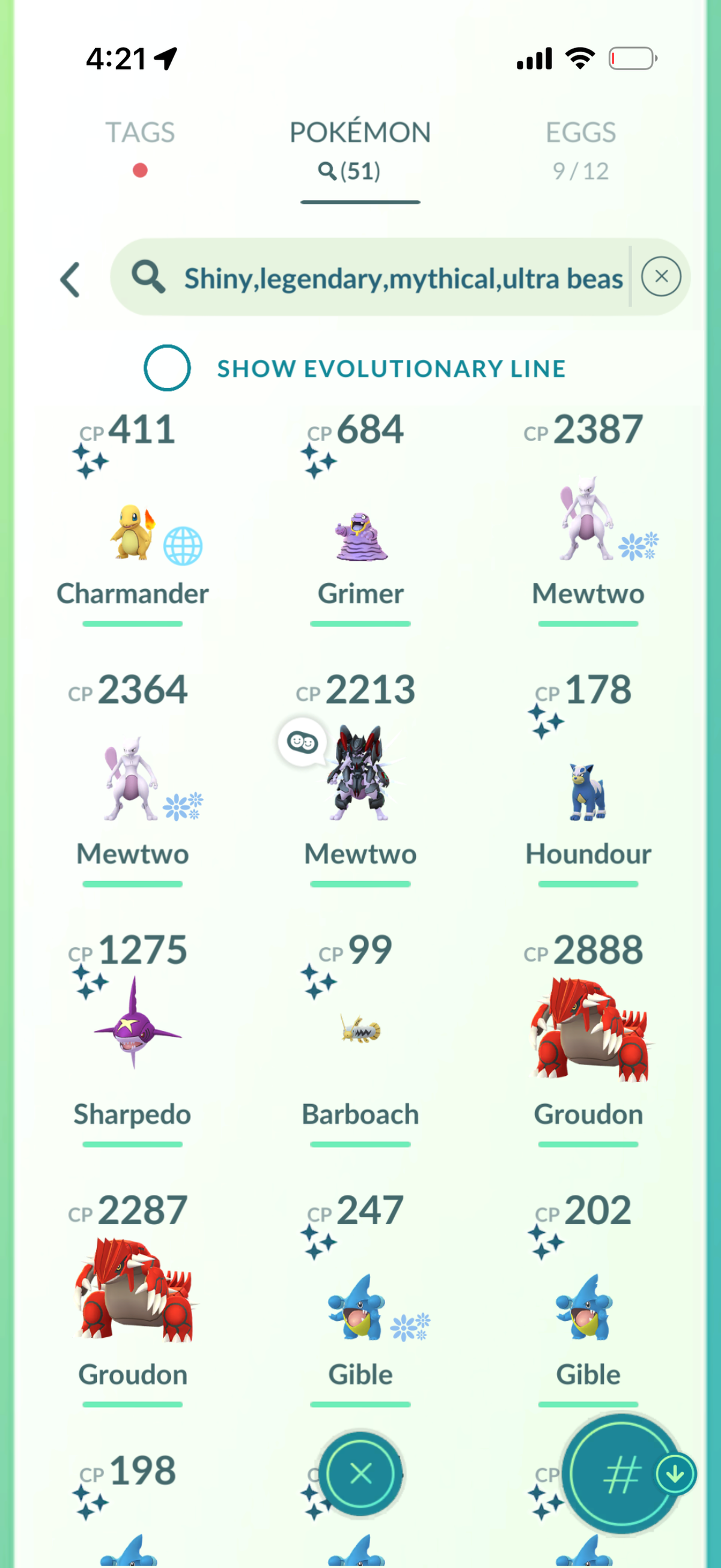IAMARMORED account 51 Shiny/Legendary & 716k Stardust