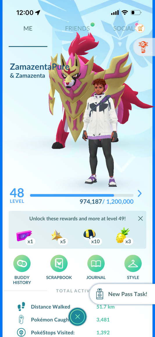 ZamazentaPure account (41 Shiny/Legendary)