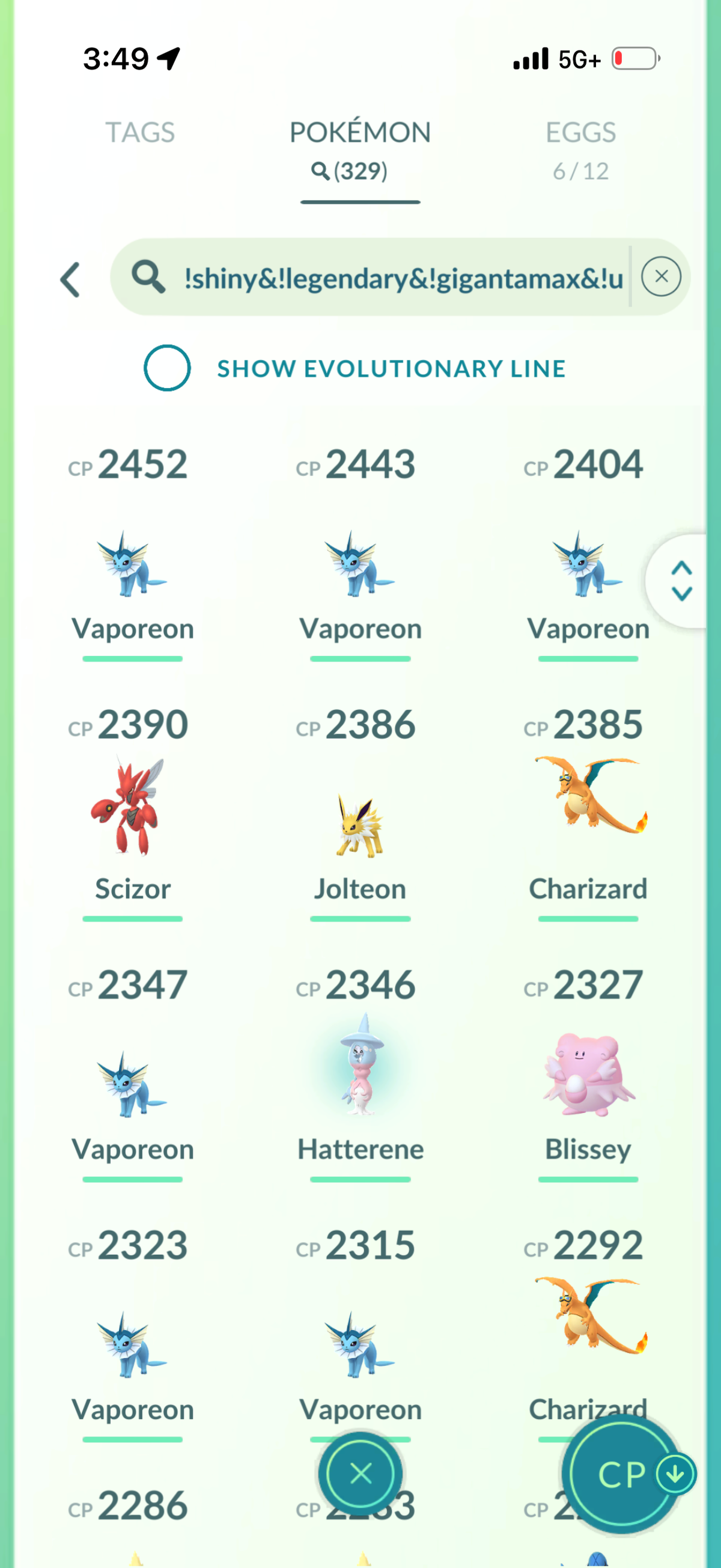 SoloParty account 38 Shiny/Legendary & 790k Stardust