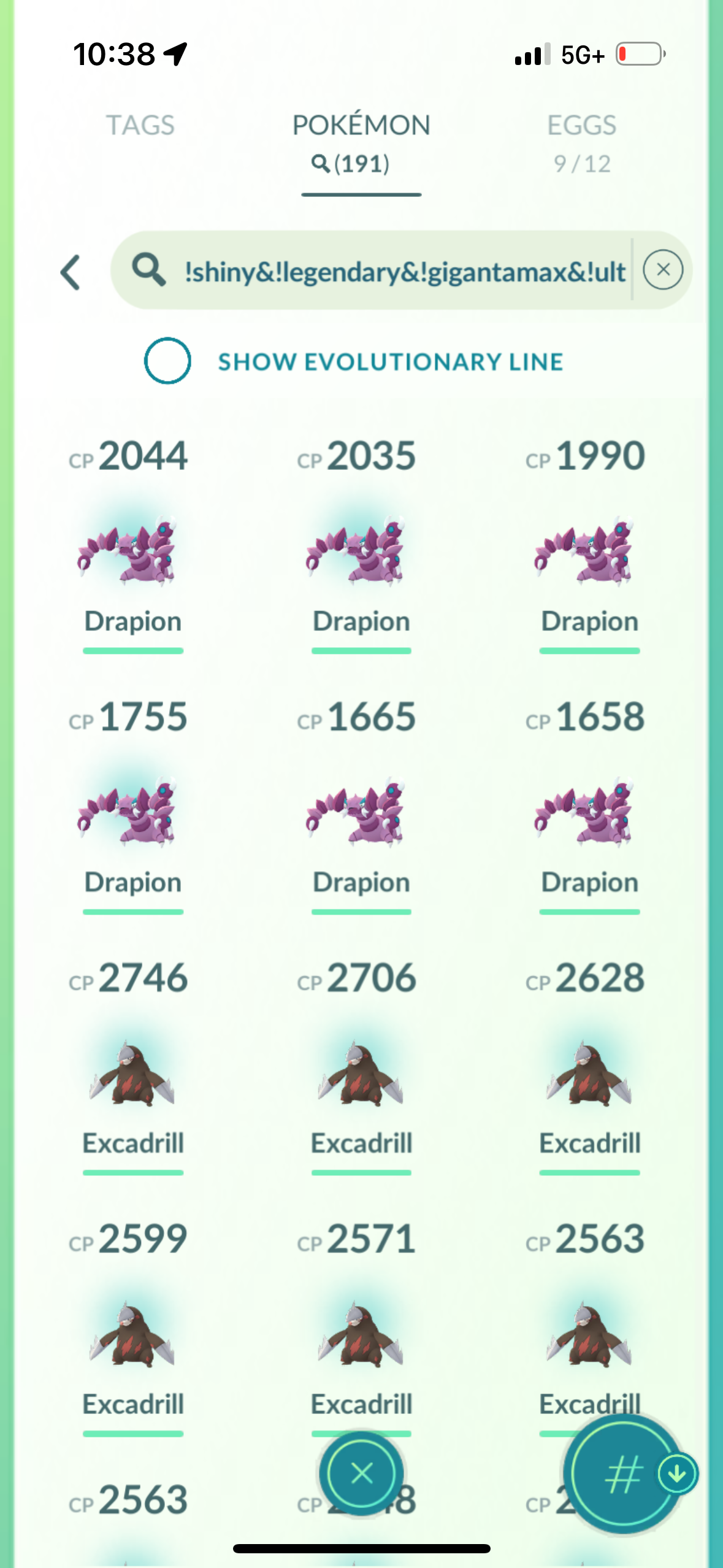 MachampSlayer account (33 shiny/700k stardust)