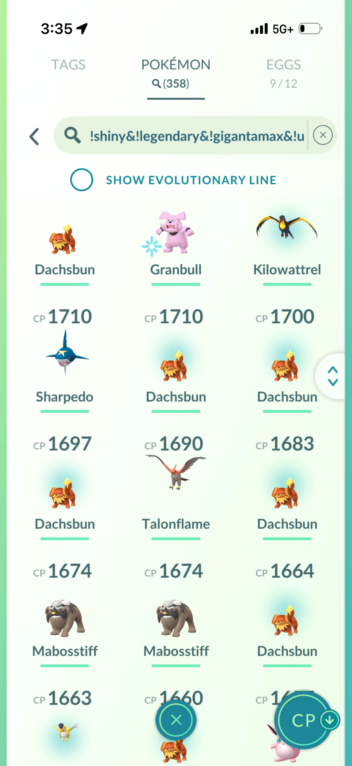 CrownedBy415 account (71 Shiny/Legendary 1.9m Stardust)