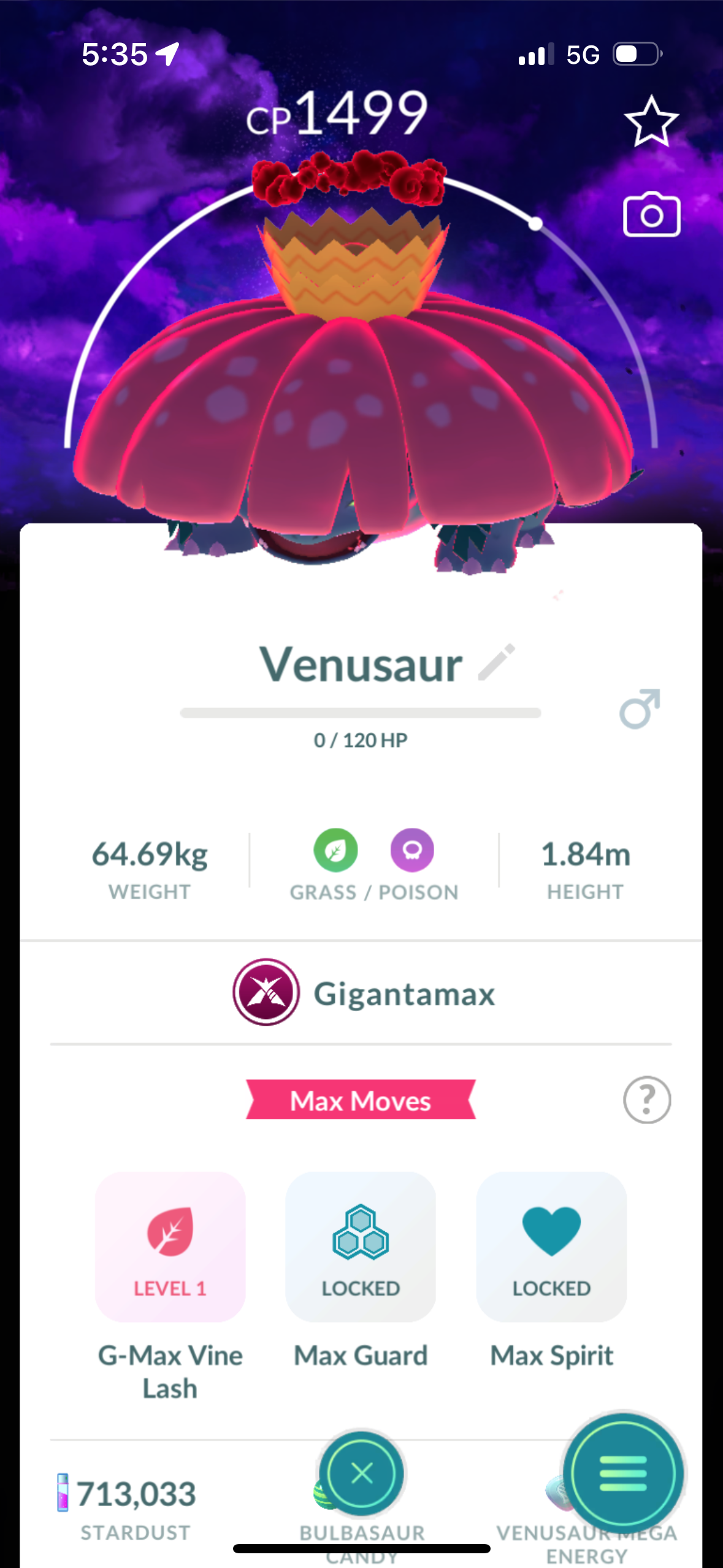 ShinyGrimmsnarl account (42 Shiny/Legendary/Gigantamax)