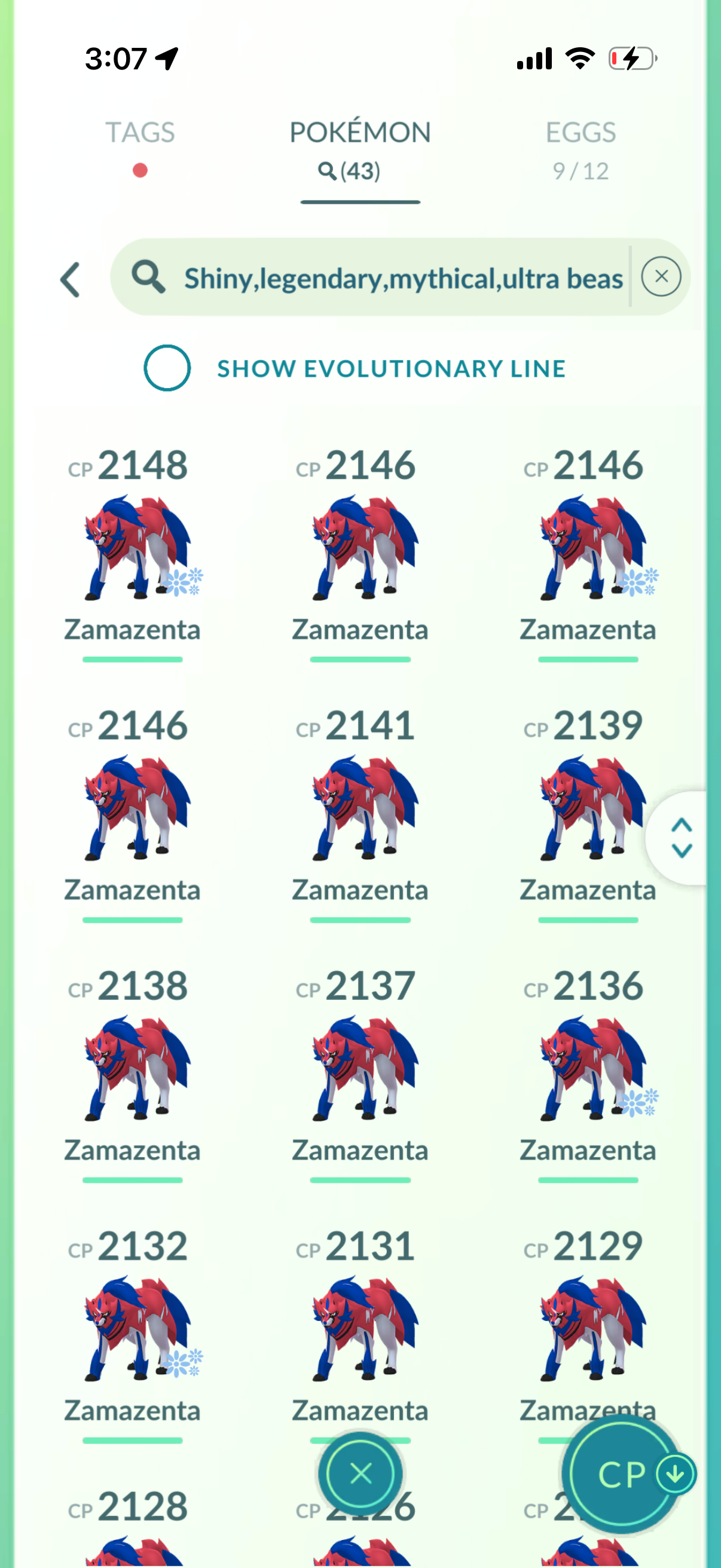FollowThePlan (43 Shiny/Legendary + 3 Crown Zamazenta)