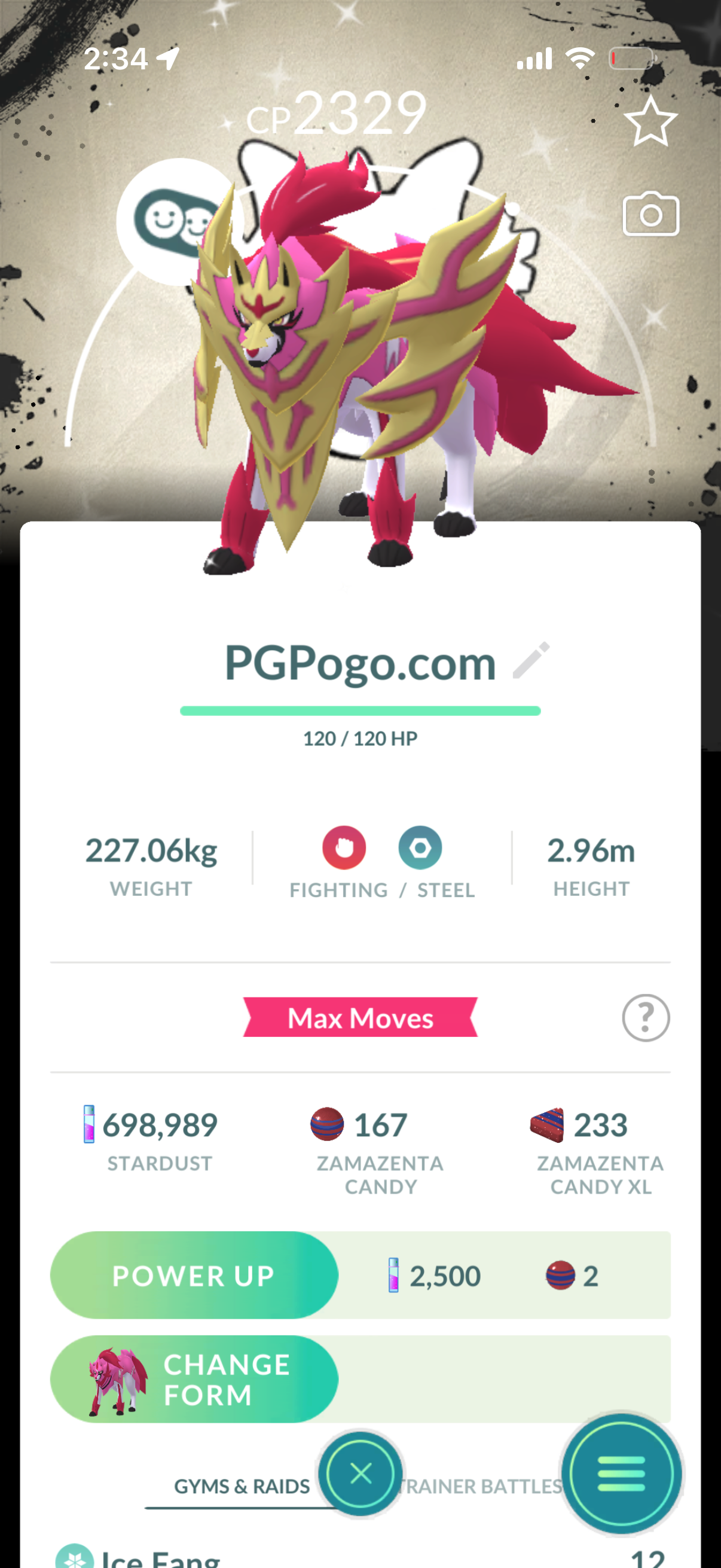 KillBillTrilogy account (44 Shiny/Legendary)