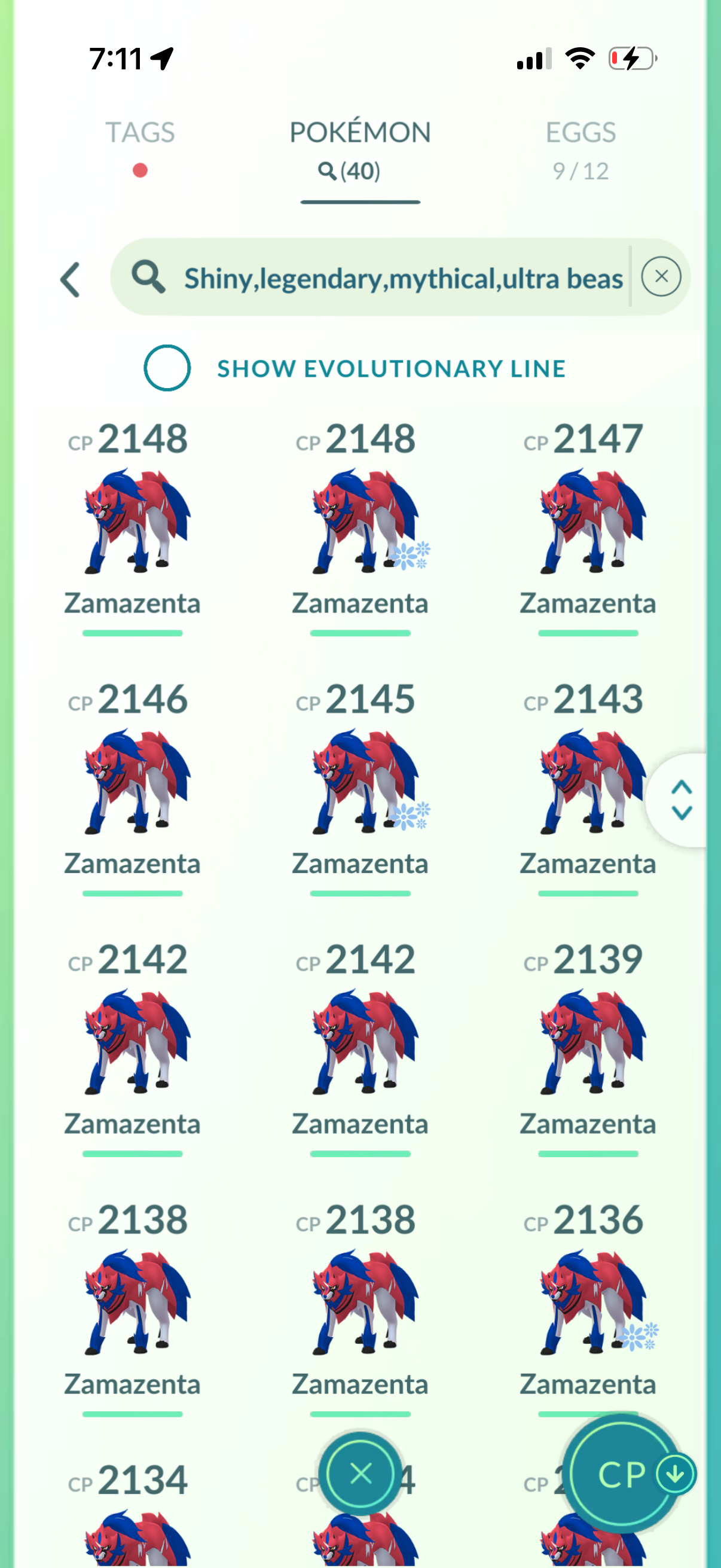 TrillOgBunB account (40 Shiny/Legendary)