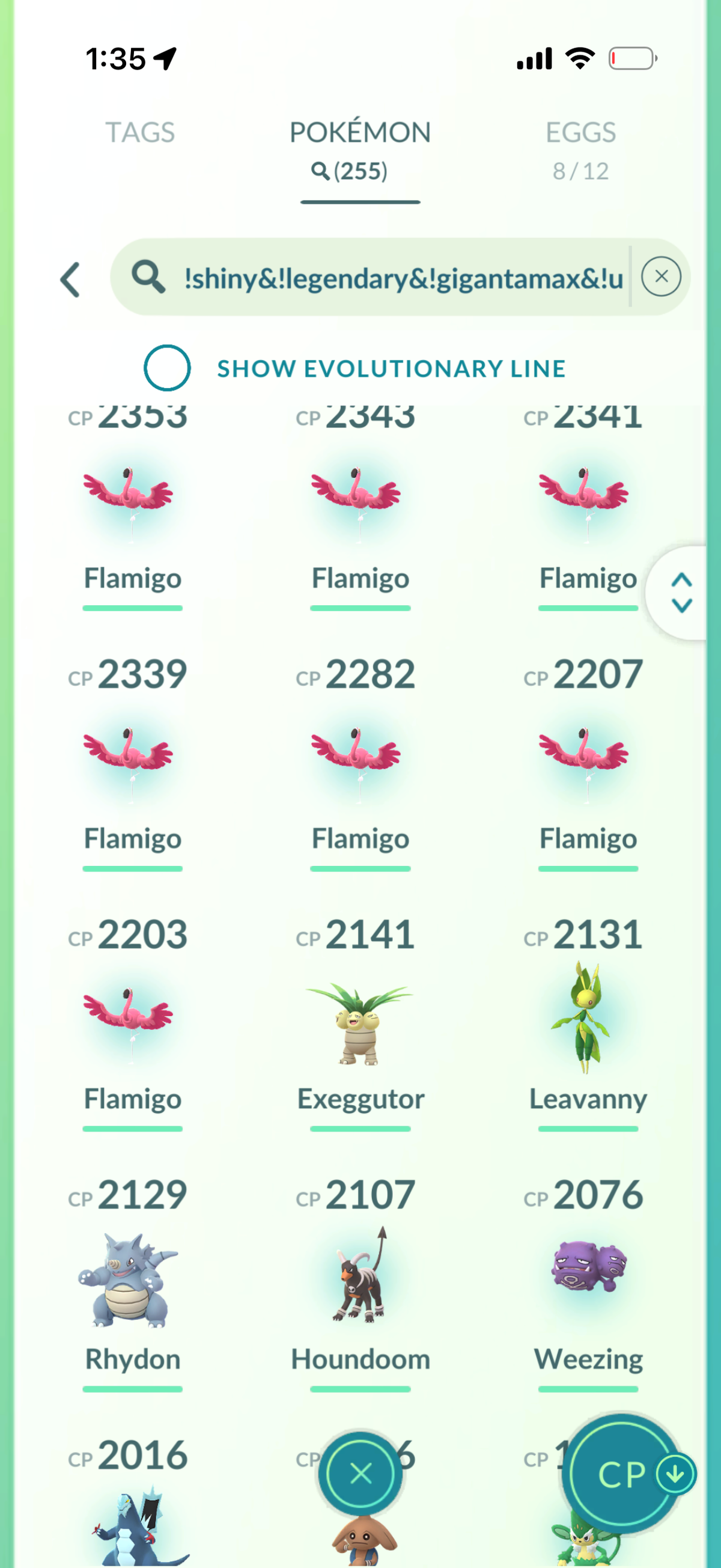 CrownedBy415 account (65 Shiny/Legendary 1.7m Stardust)