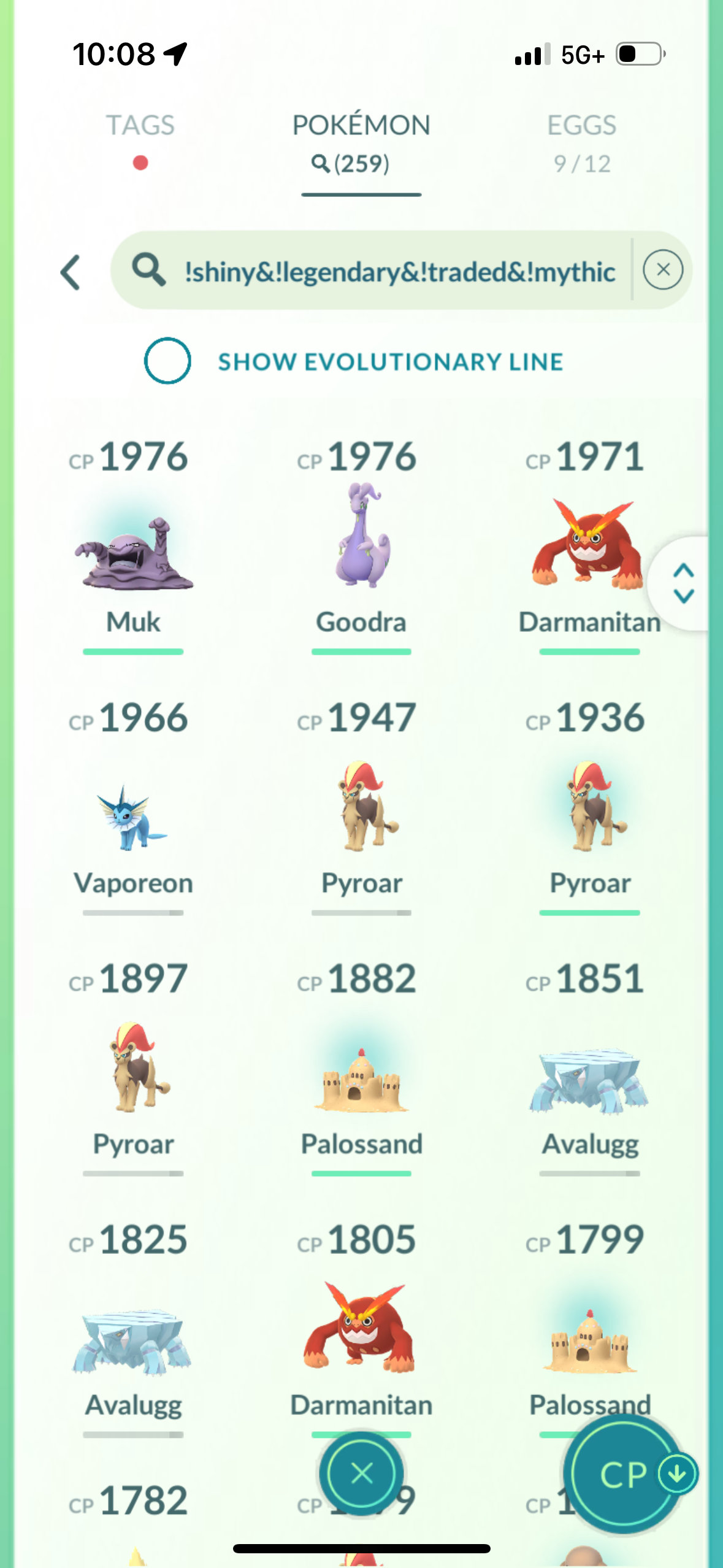 XmasSpecialist account (30 shiny/legendary)