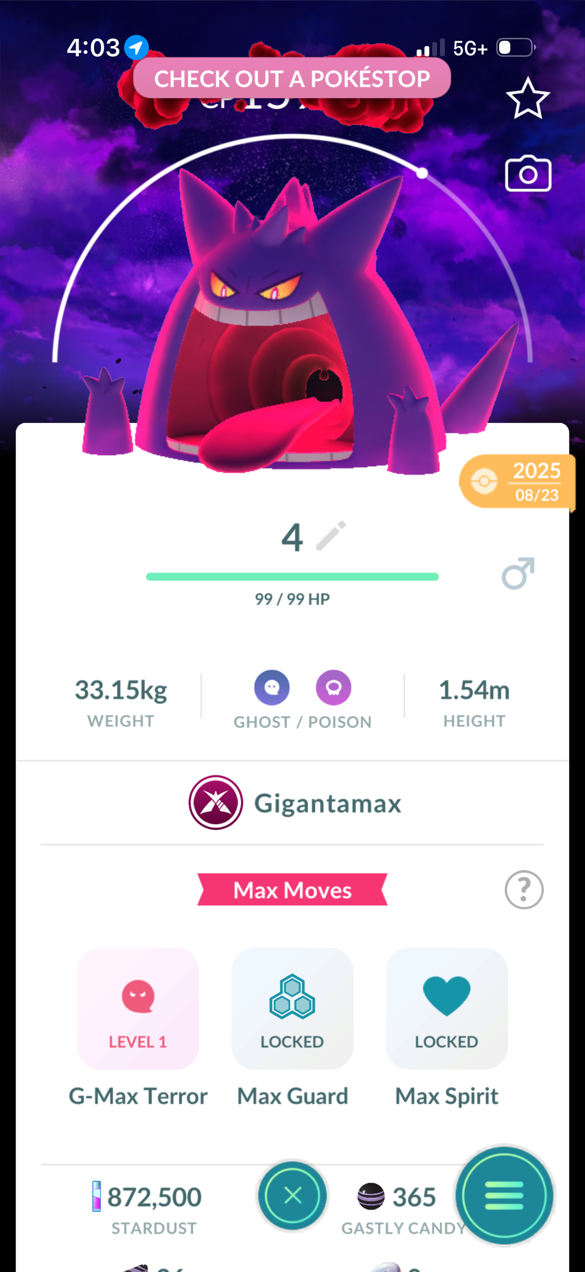 ClimbOutOfLimbo (26 Shiny/Gigantamax)