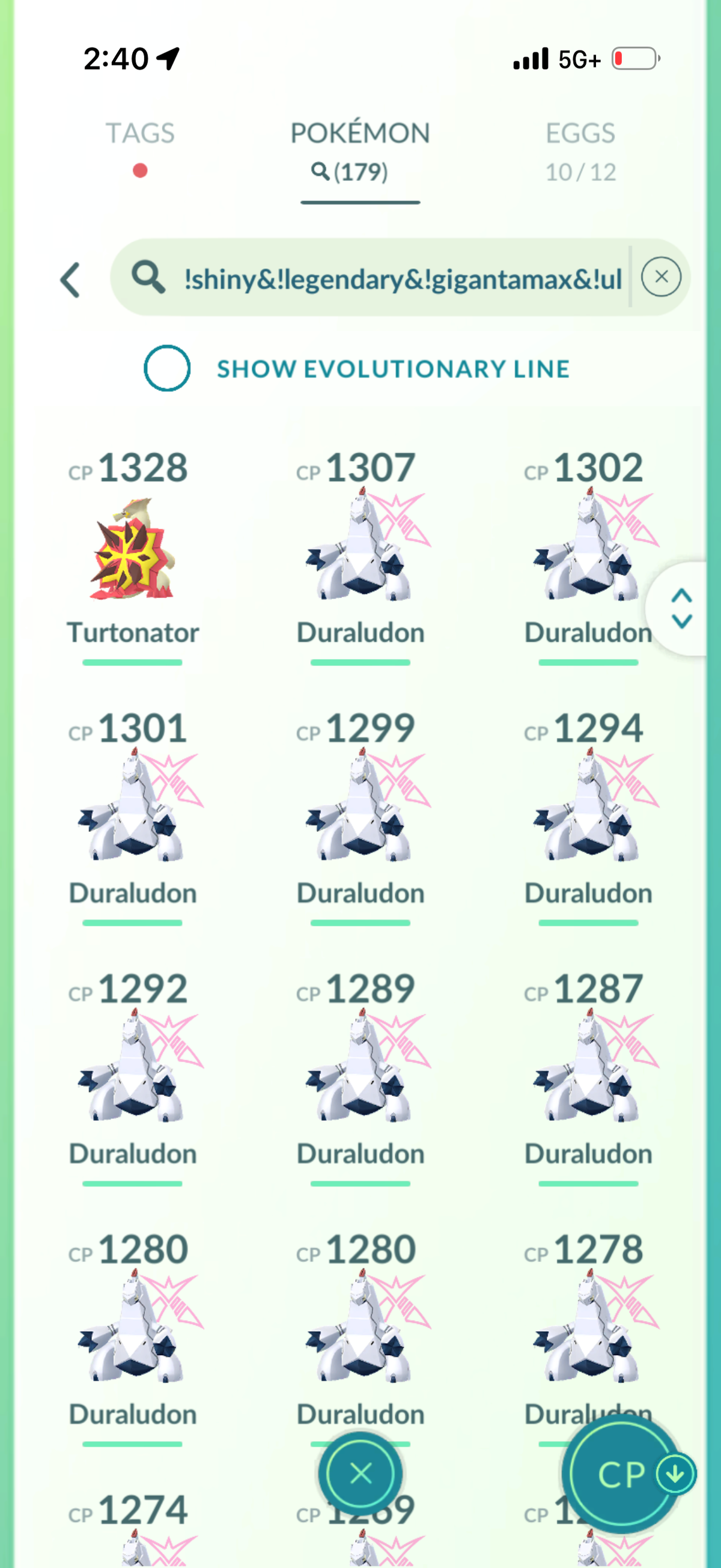 Yankees1to0 account 54 Shiny/Legendary & 245k Stardust