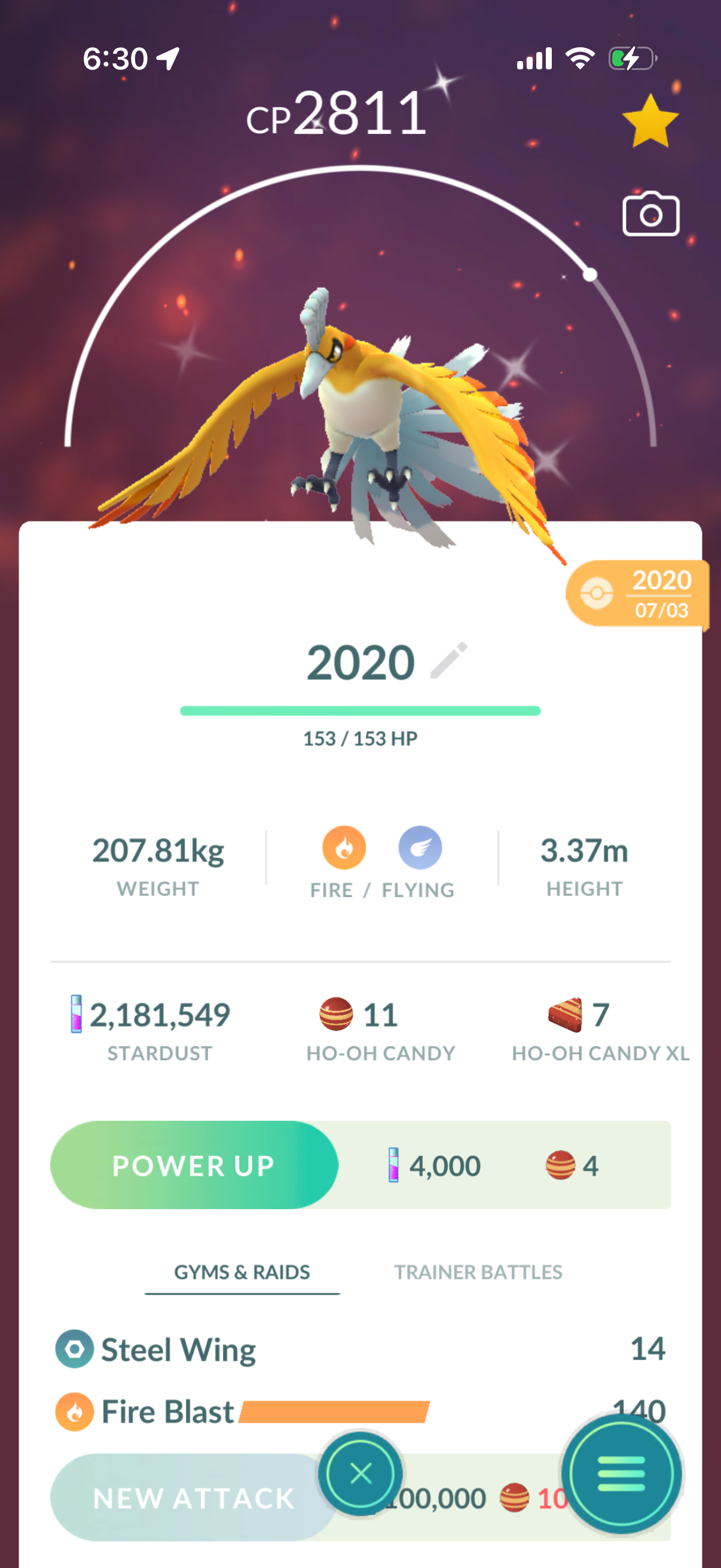 Kuma 2016 account (368 Shiny/Legendary)