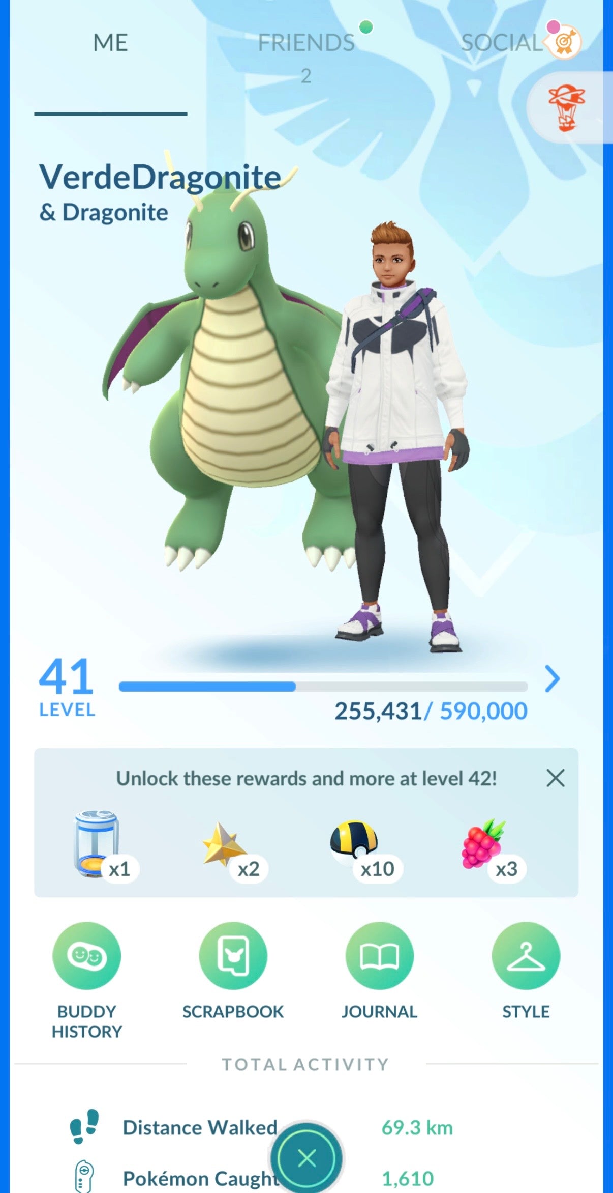 VerdeDragonite account