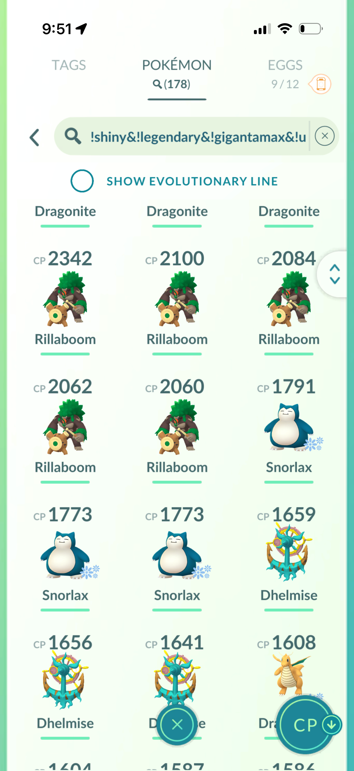 OaklandAthletic account (18 Shiny/Legendary and 185k stardust)