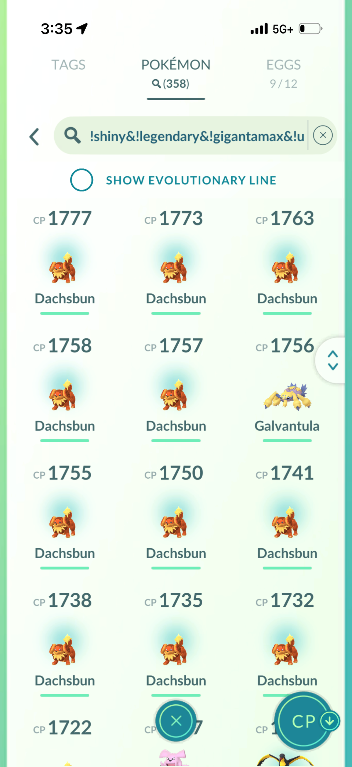 CrownedBy415 account (71 Shiny/Legendary 1.9m Stardust)