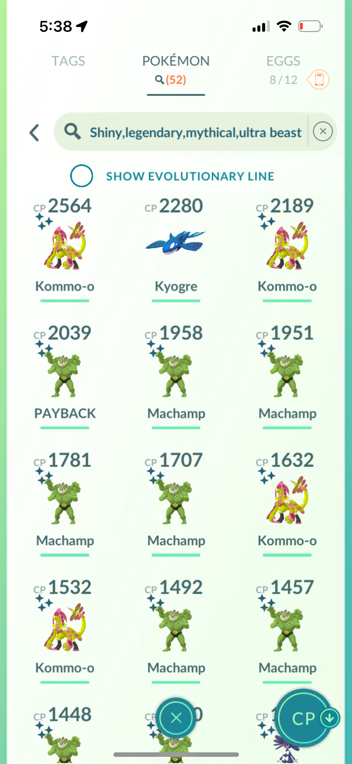 WannaPlayAGame account (52 shiny/legendary)