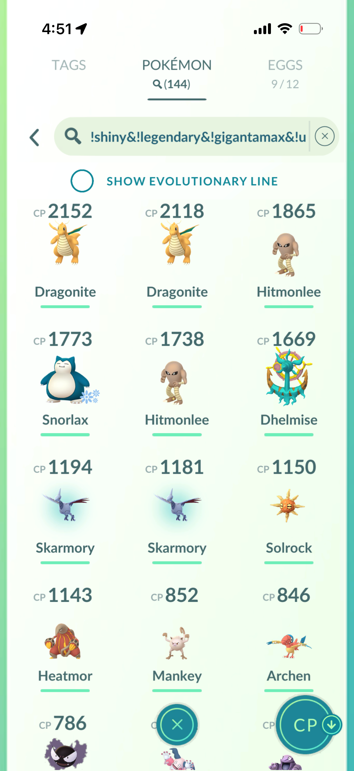 PSGMoneyline account (40 Shiny/Legendary)