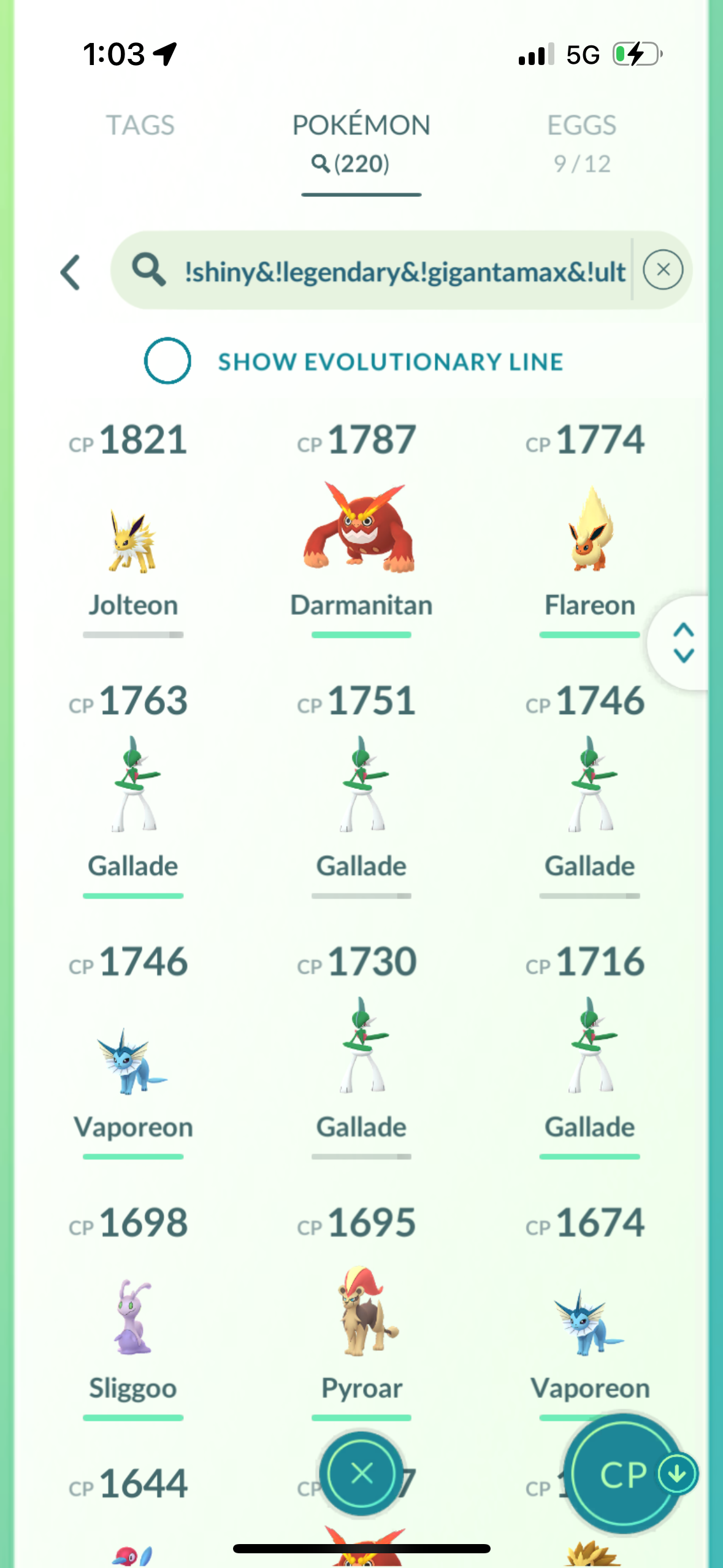 HolidaySpecial account (58 Shiny/Legendary)