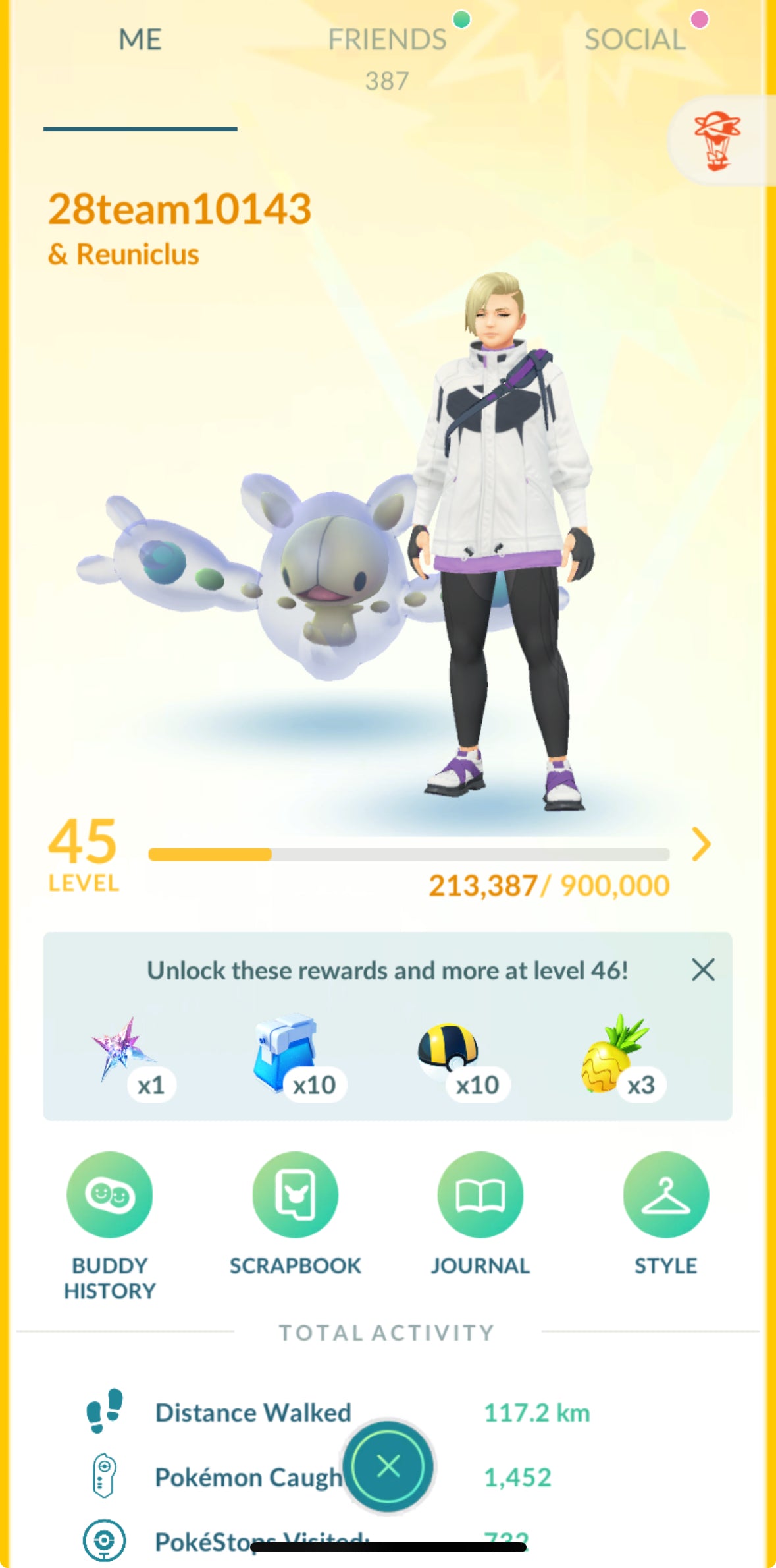 28Team101 account (21 shiny)
