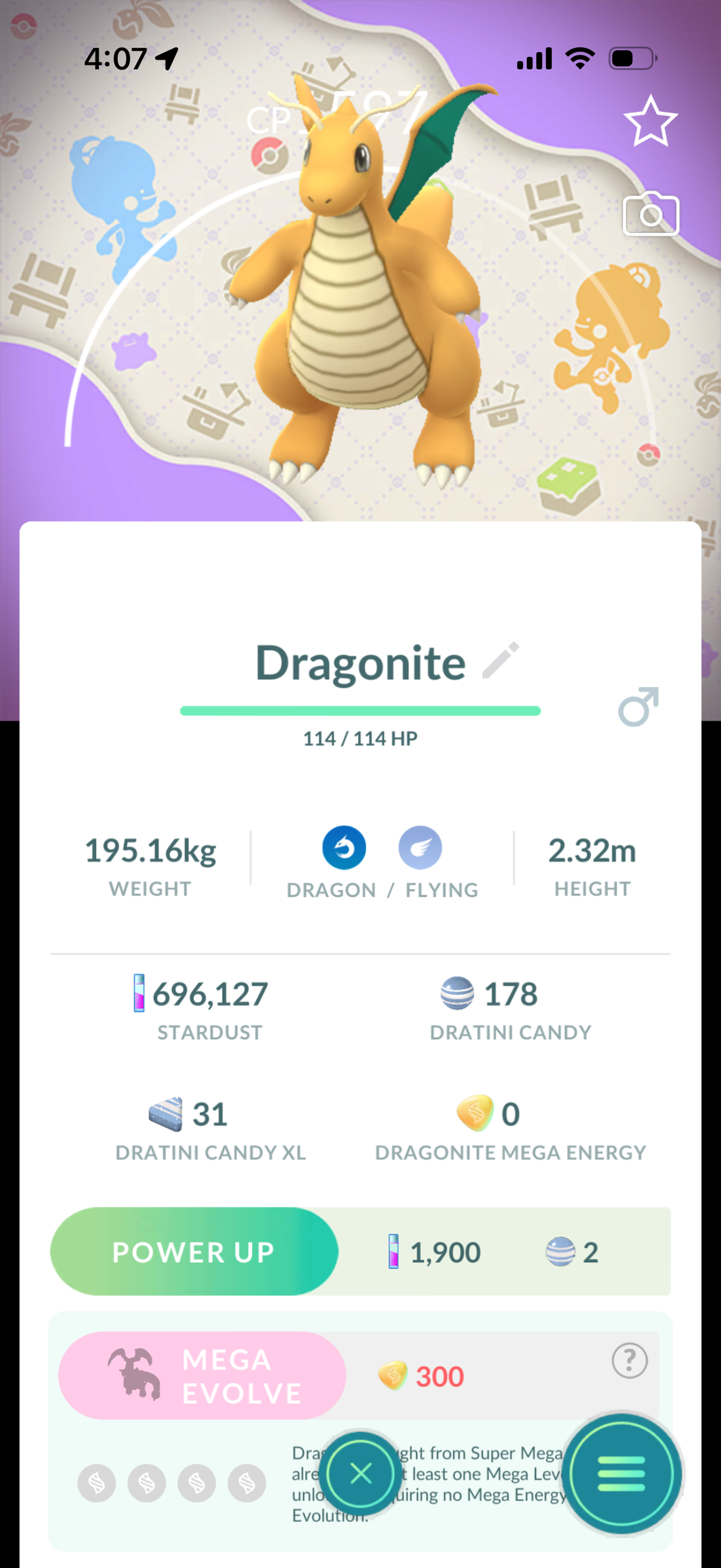 OneLastCod account (52 Shiny/Legendary & 700k Stardust)