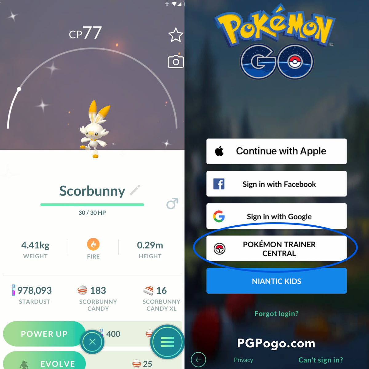 Shiny Scorbunny account