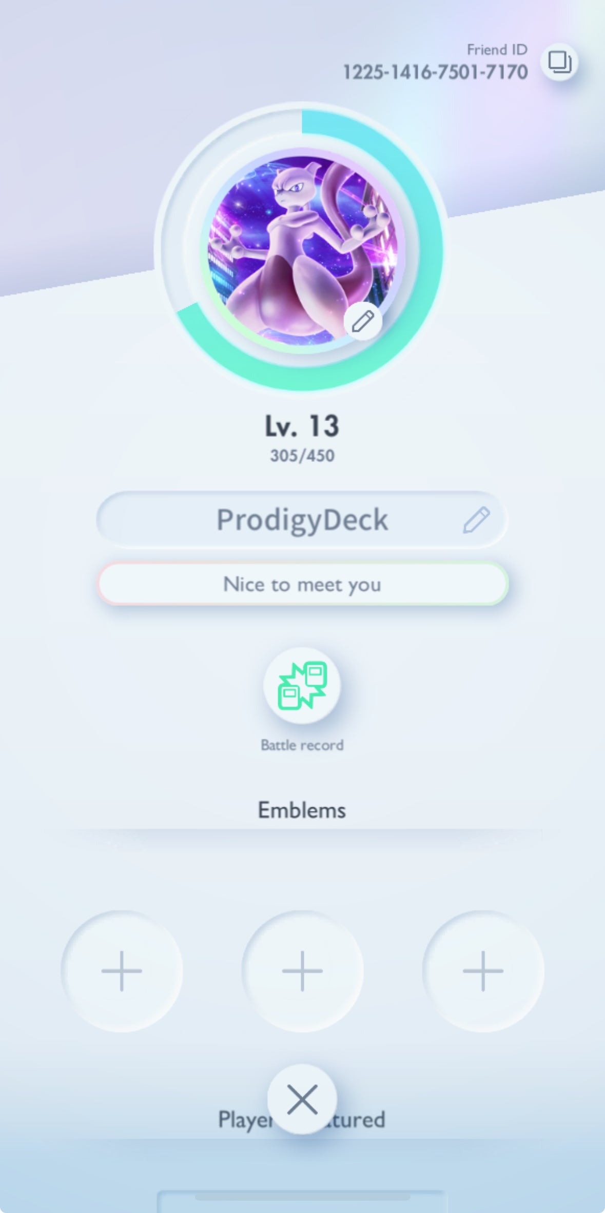 Pokémon Pocket account - ProdigyDeck