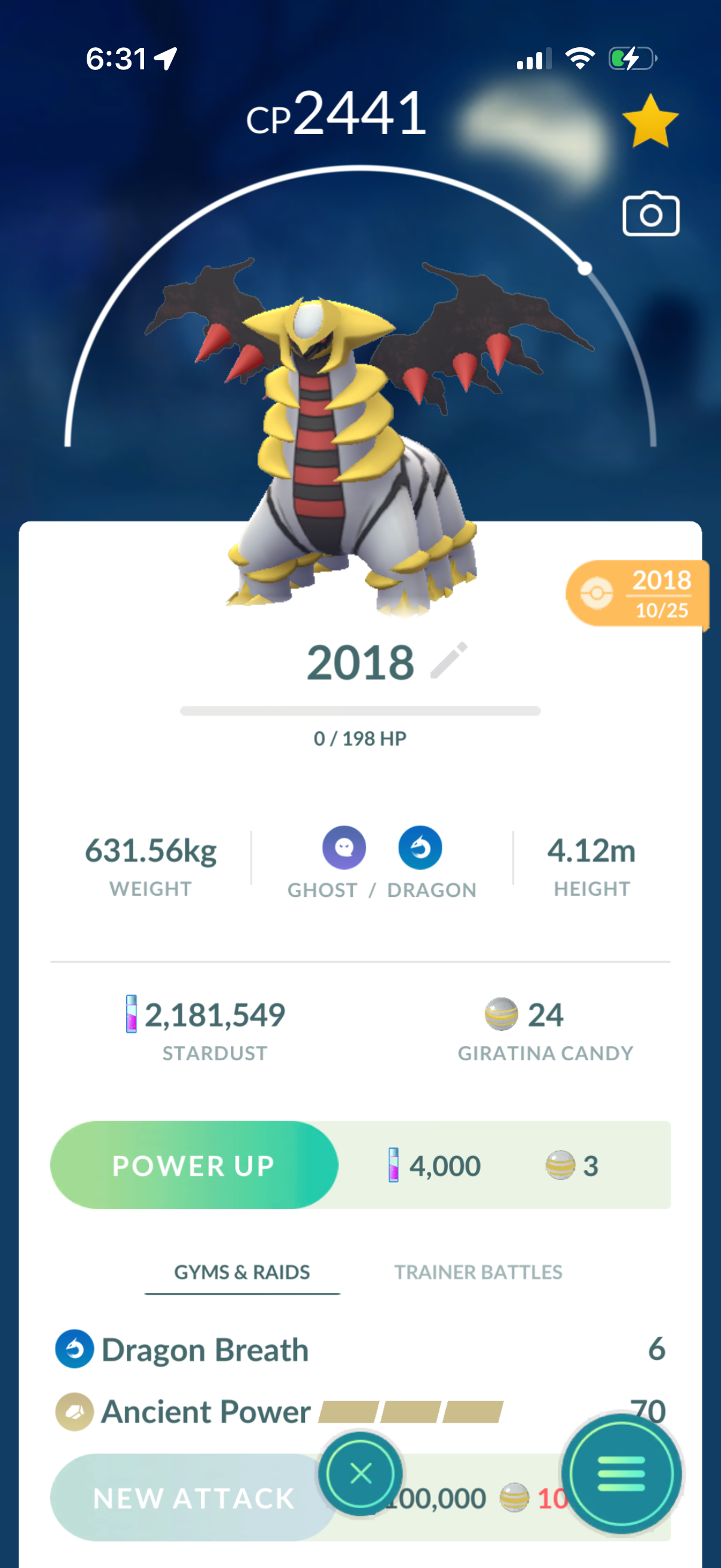 Kuma 2016 account (368 Shiny/Legendary)