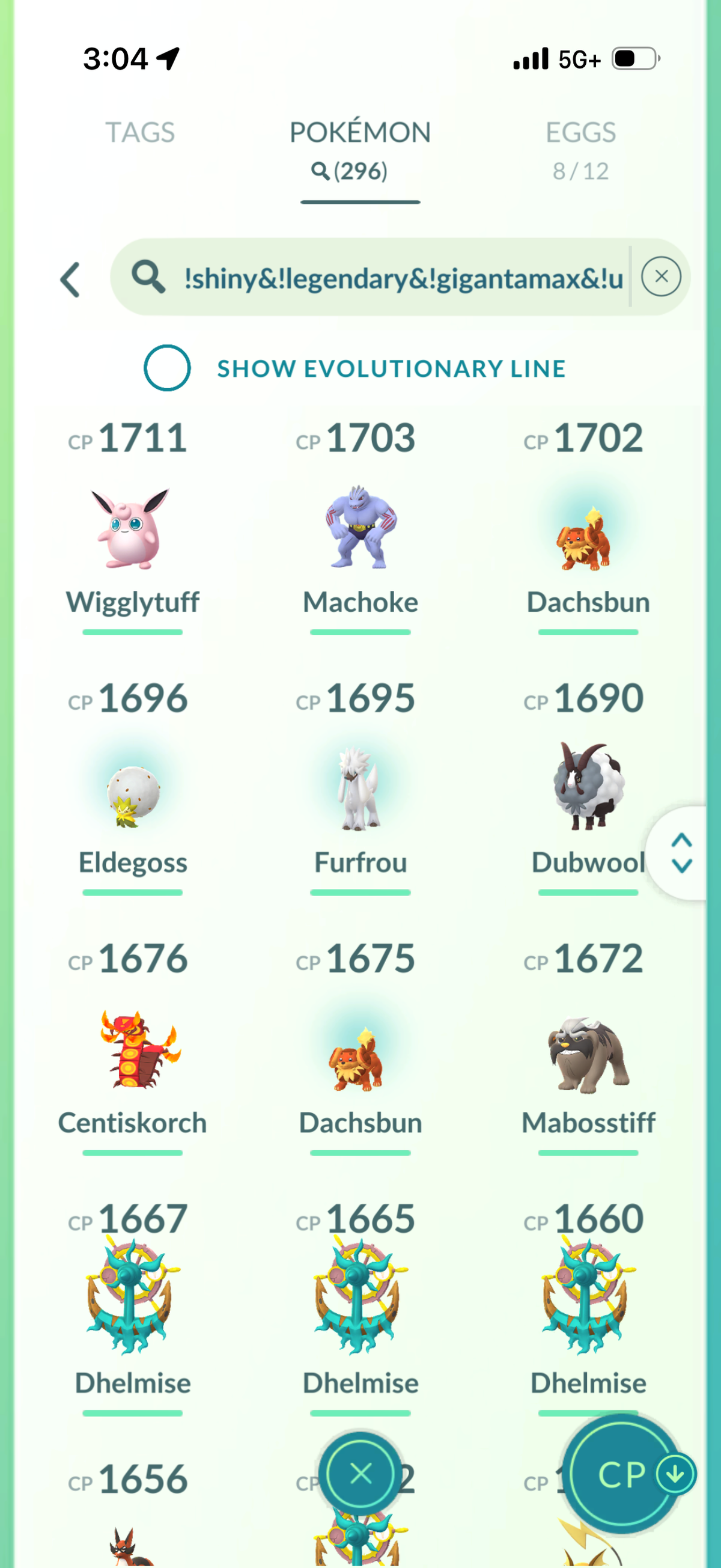 OneLastCOD account 60 Shiny/Legendary & 1.2m Stardust