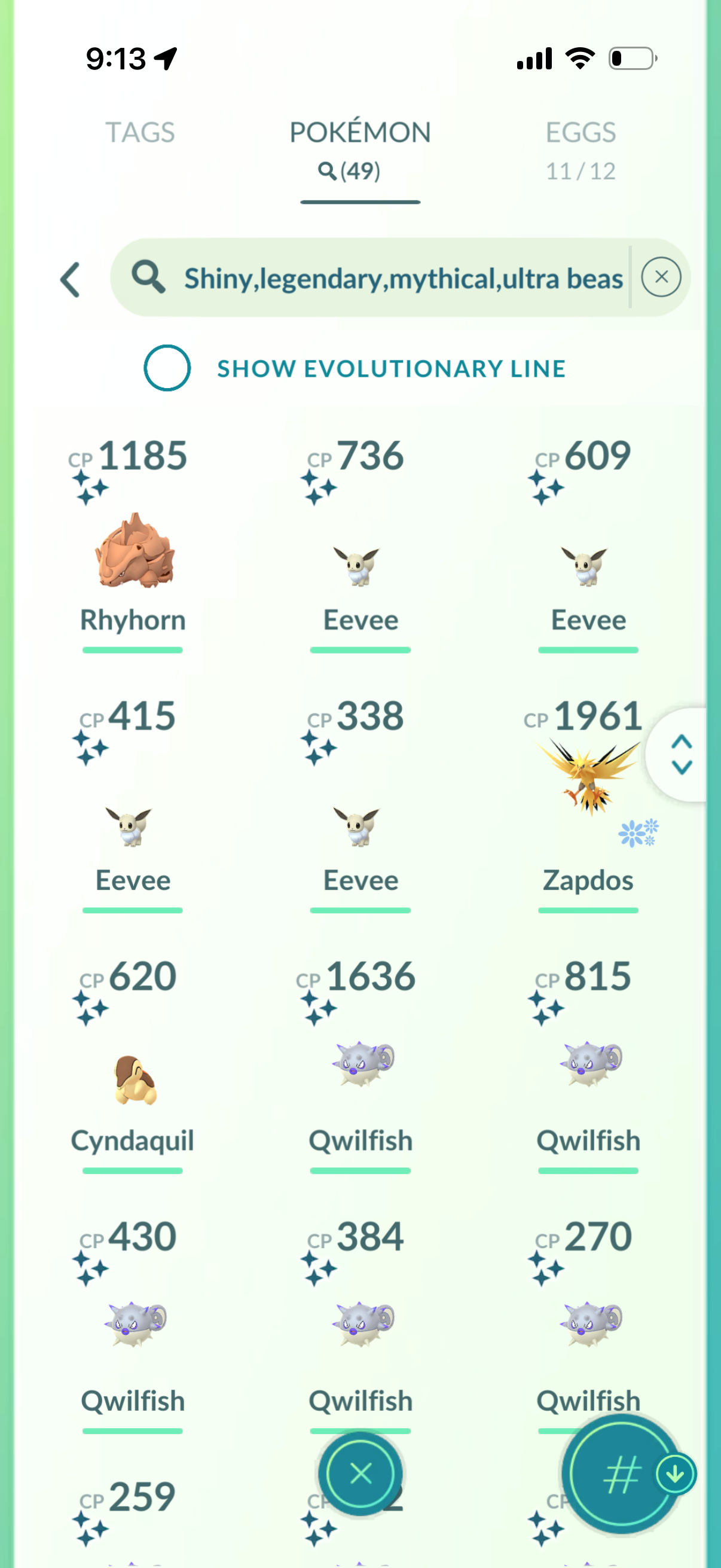 iTradeRayquaza account (49 Shiny/Legendary)