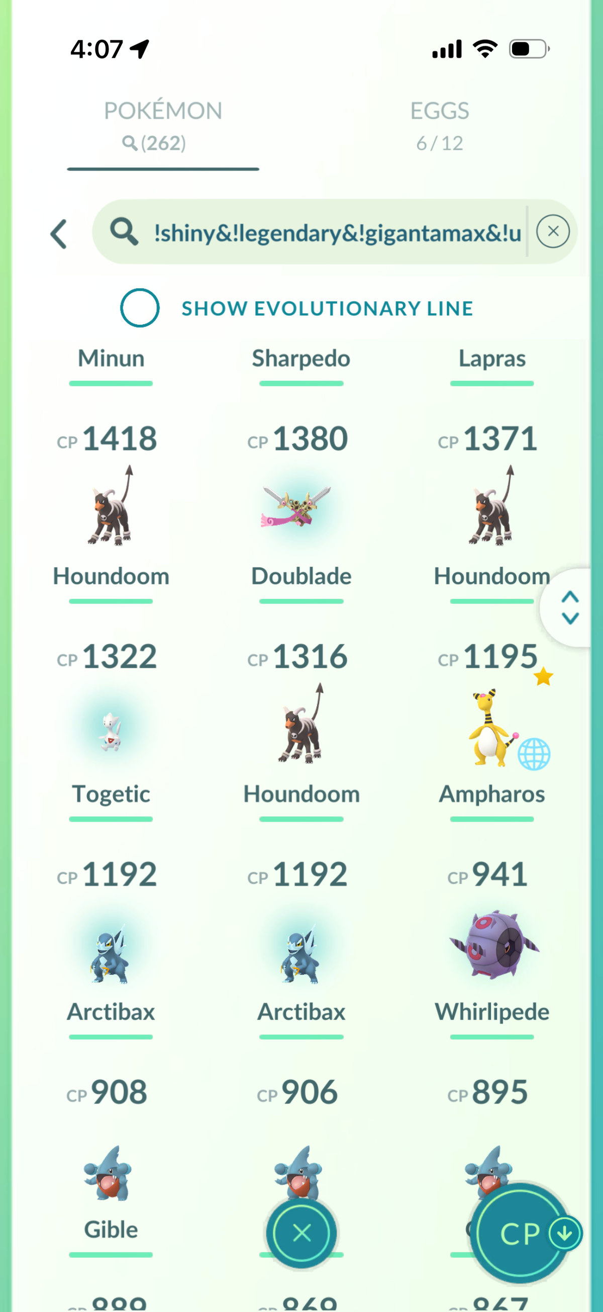 OneLastCod account (52 Shiny/Legendary & 700k Stardust)