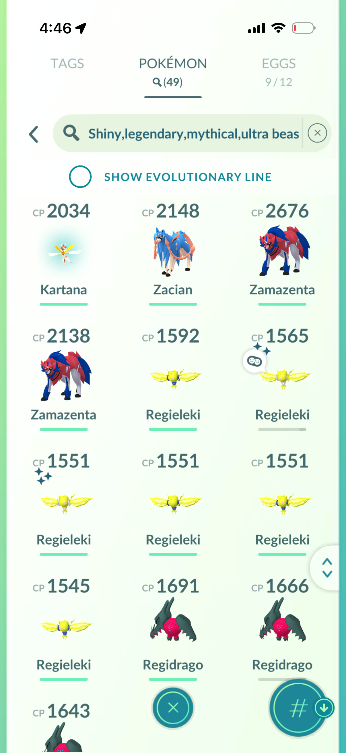 NetherlandsWC account (49 Shiny/Legendary)