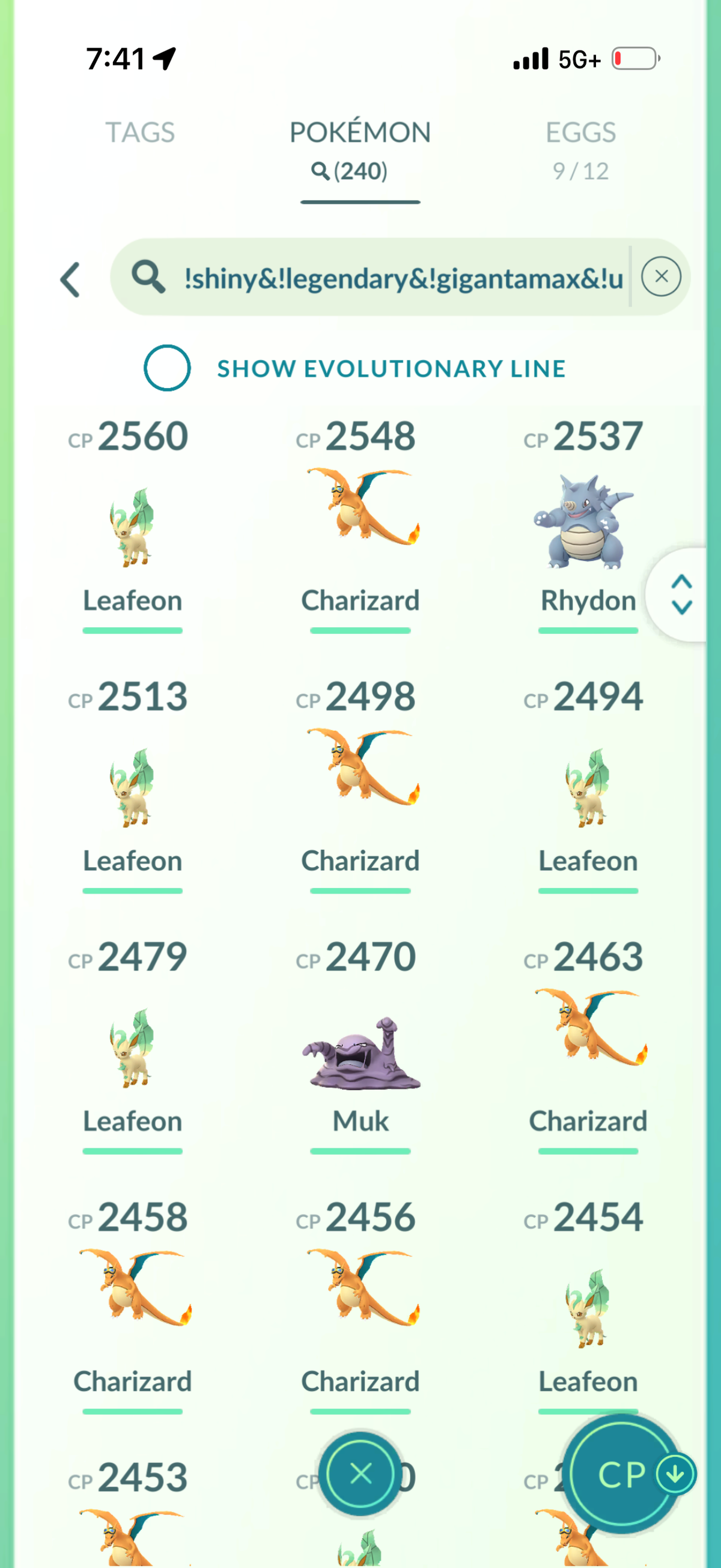 ToppleGameIOS account 15 Shiny/Legendary & 970k Stardust