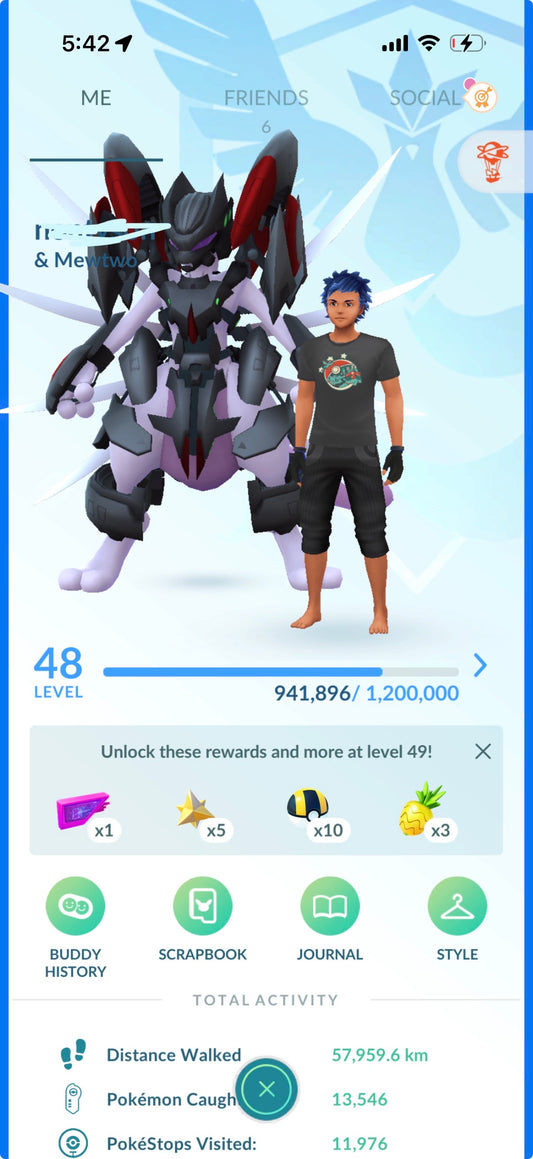 Tyson 2016 account (85 Shiny/Legendary)