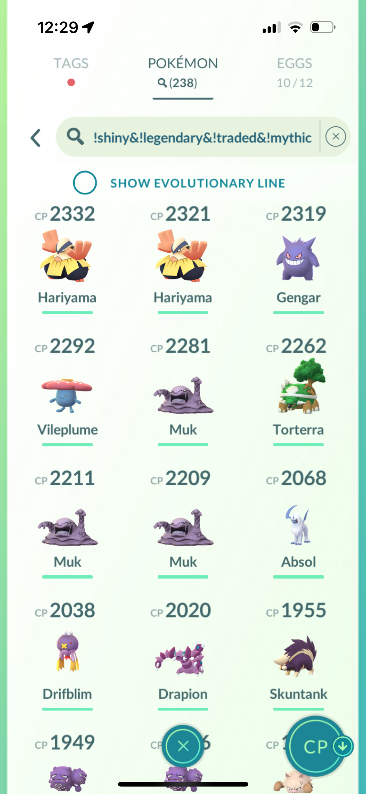 ReturnOfTrump account (47 shiny/legendary)