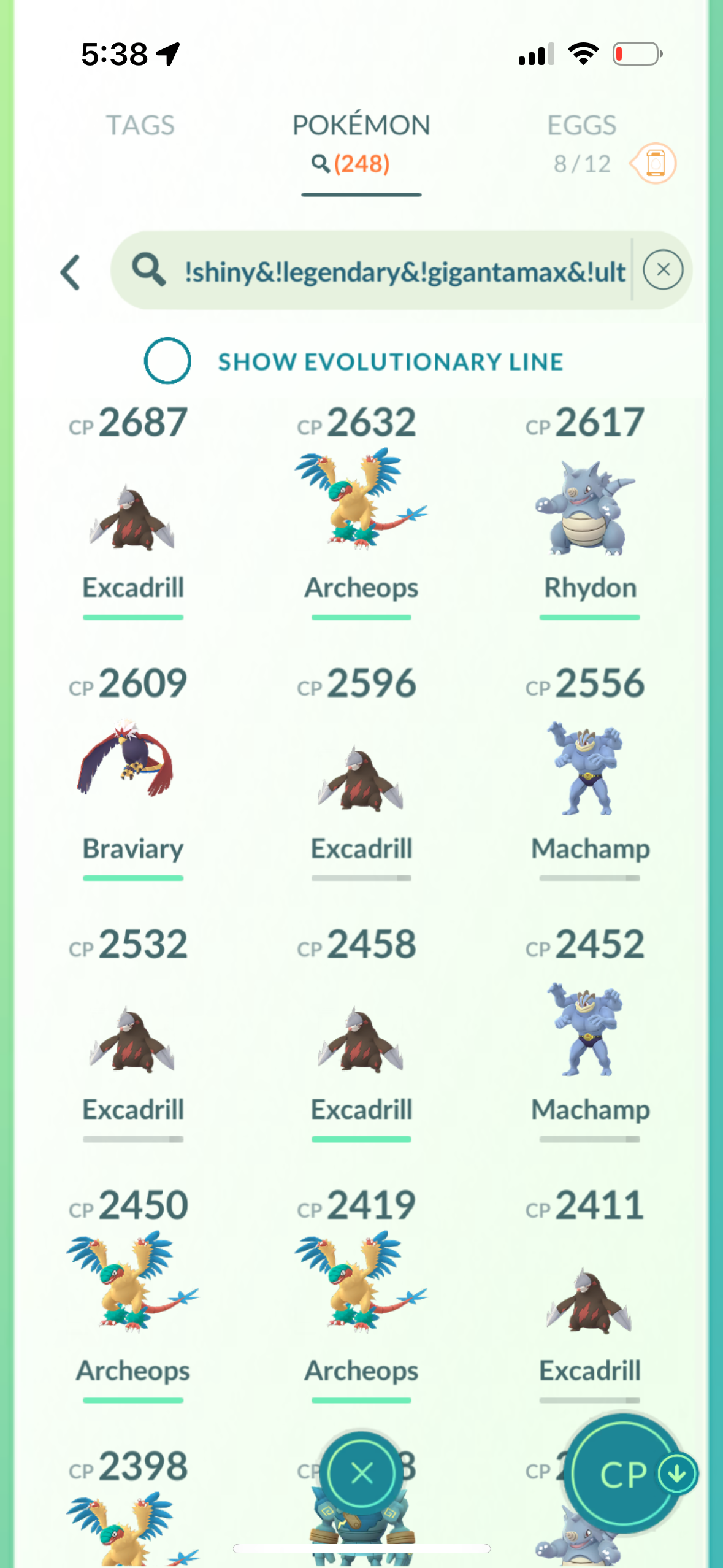 WannaPlayAGame account (52 shiny/legendary)