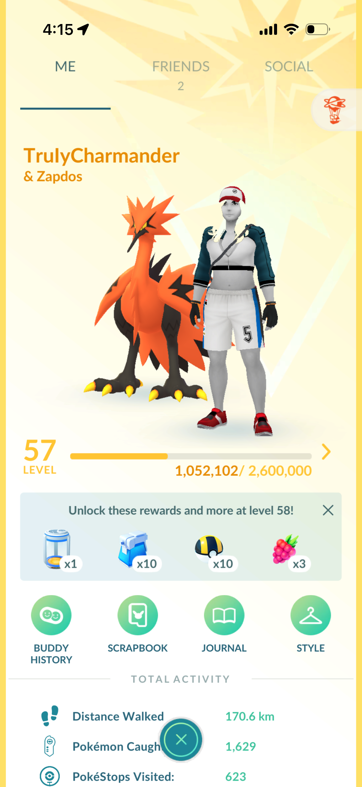TrulyCharmander account