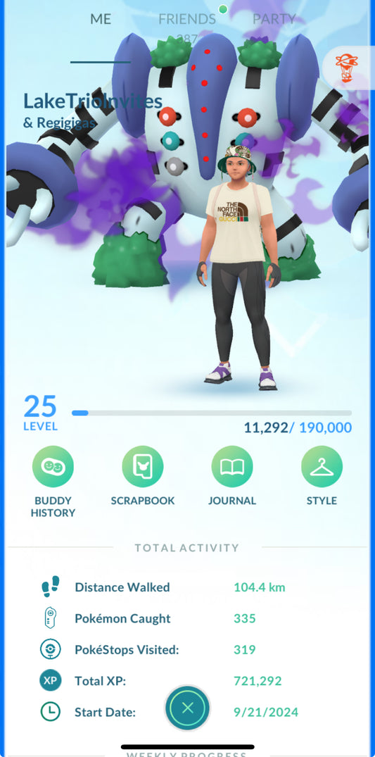 LakeTrioInvites account (19 shiny/legendary)