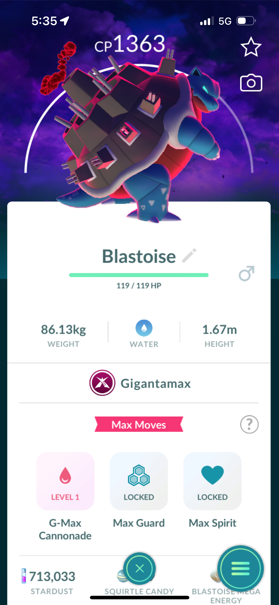 ShinyGrimmsnarl account (42 Shiny/Legendary/Gigantamax)