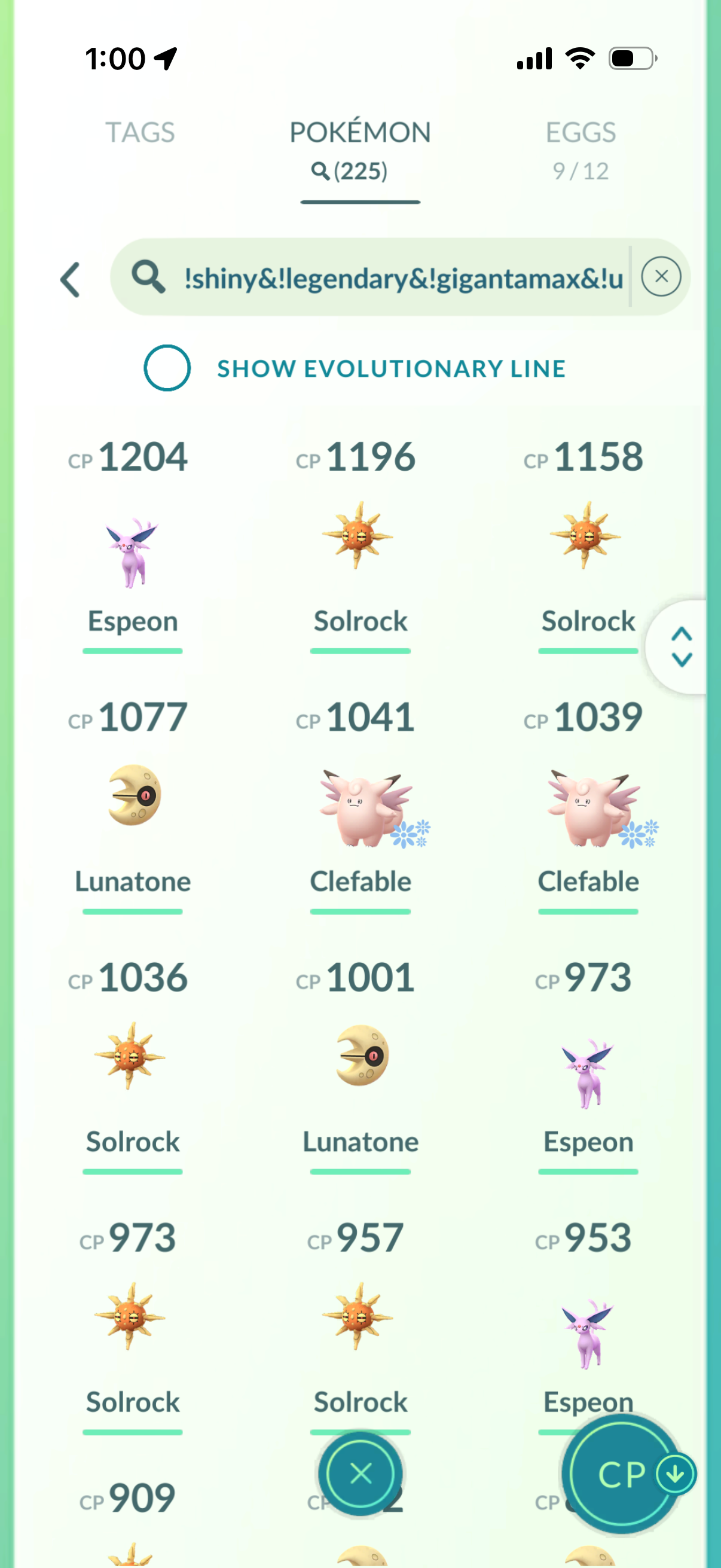 SpecialtyPIZZA account (19 Shiny/Legendary & 186k stardust)