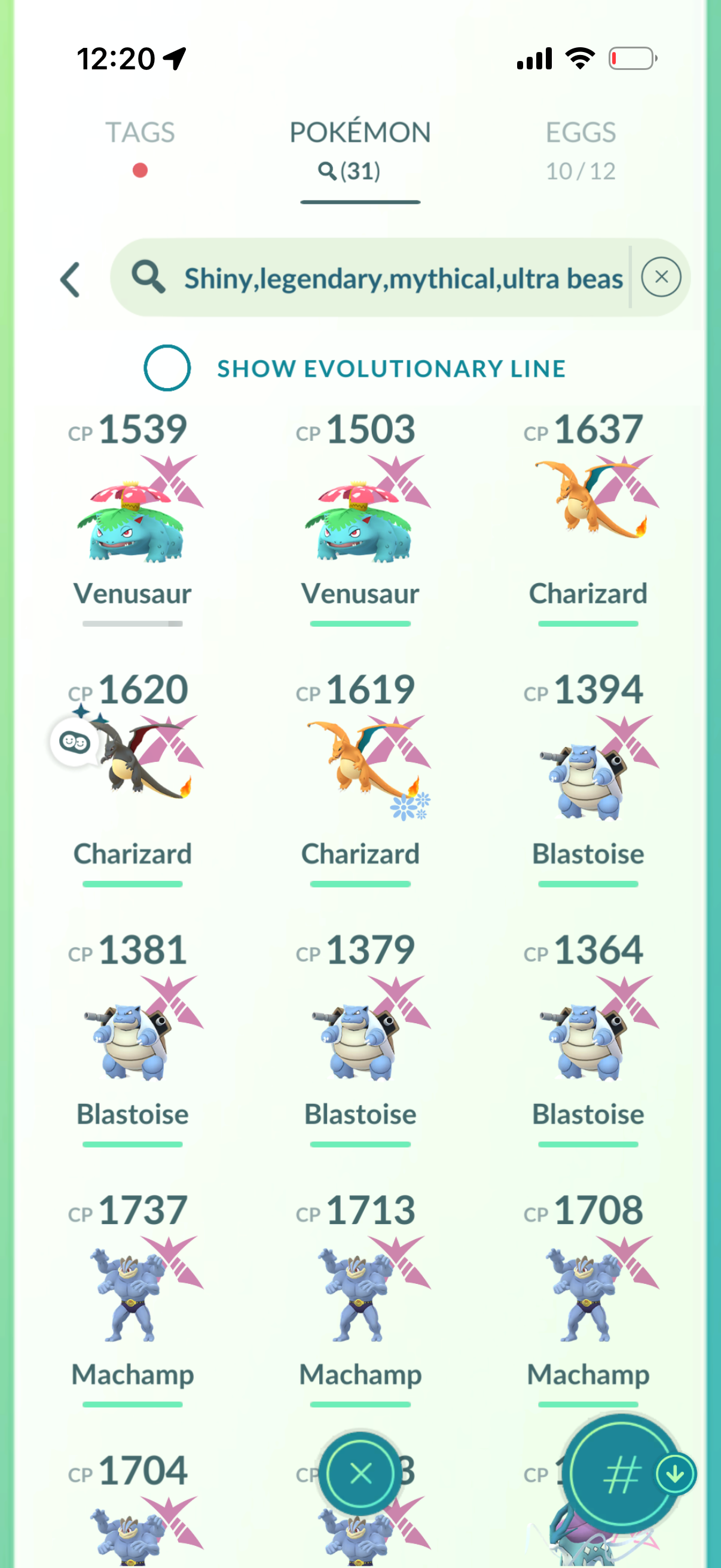 LevelsToThis account (31 Shiny/Legendary)